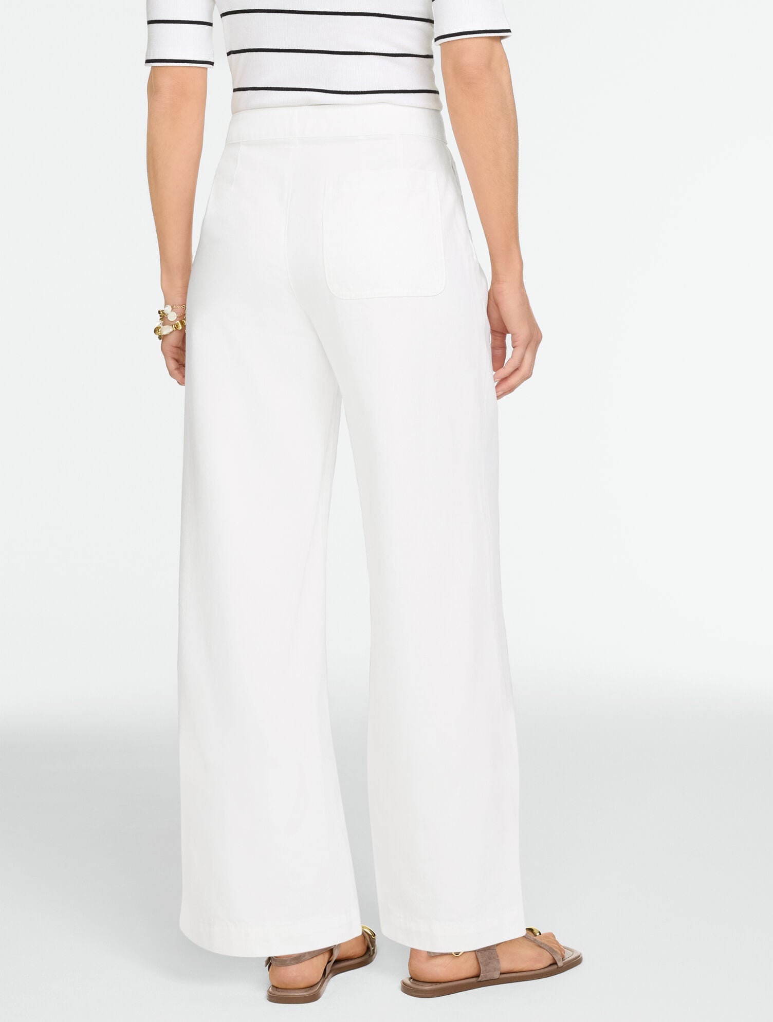 Relaxed Wide Leg Sailor Jeans