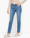Plus Size Exclusive Slim Ankle Jeans - Wake Wash - Curvy Fit