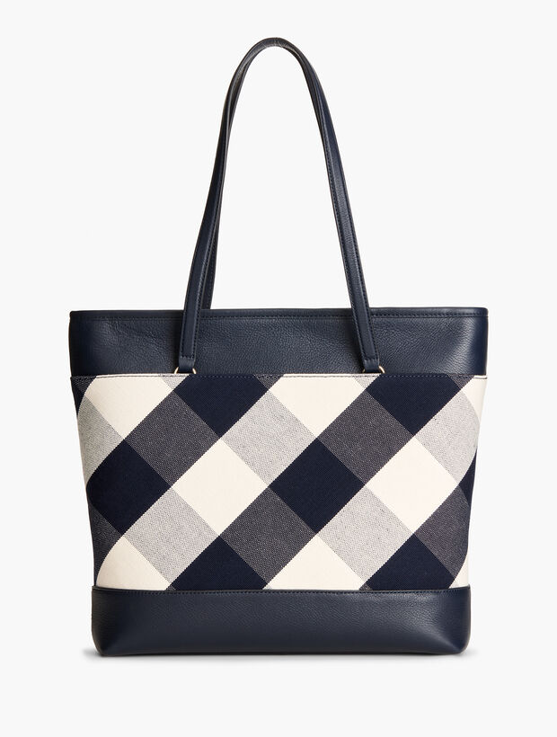 Gingham Tote Bag