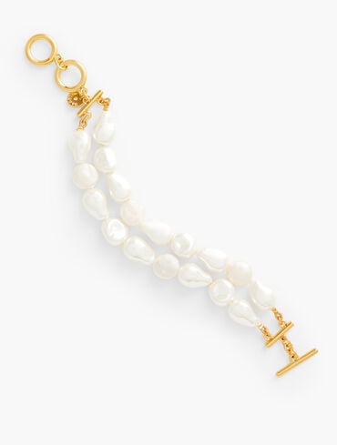 Classic Pearl Torsade Bracelet