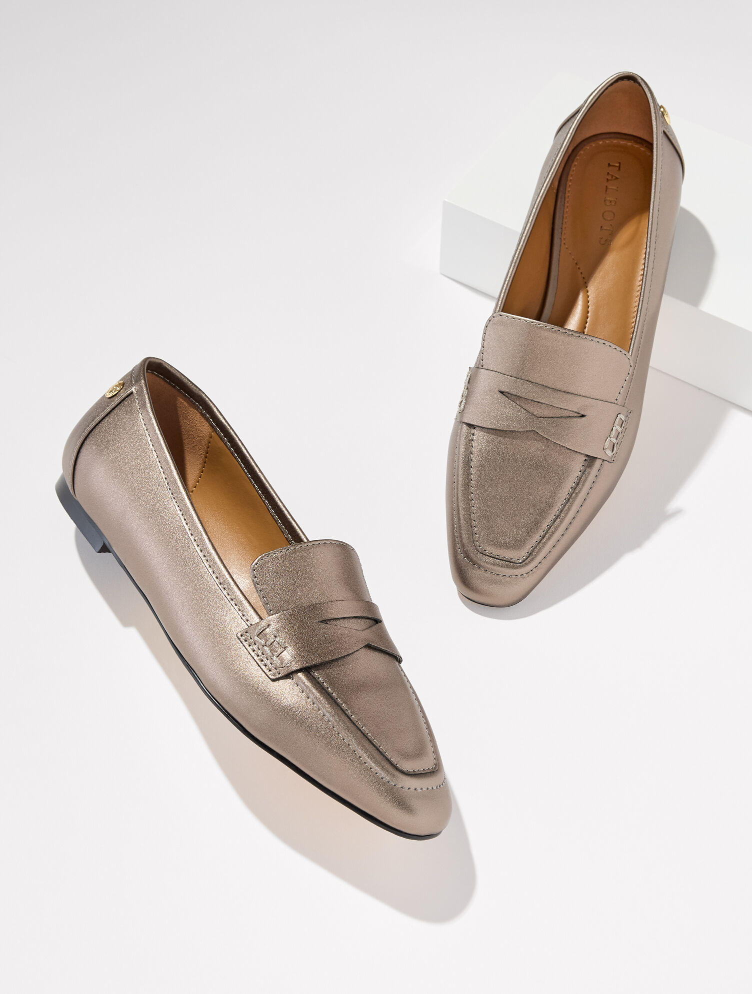 Erin Metallic Nappa Loafers