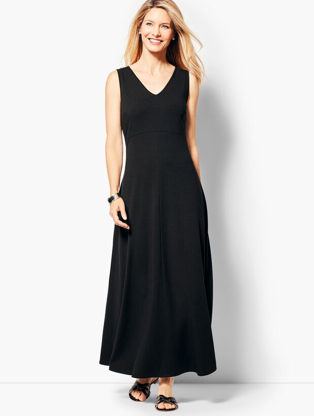Casual Jersey Maxi Dress