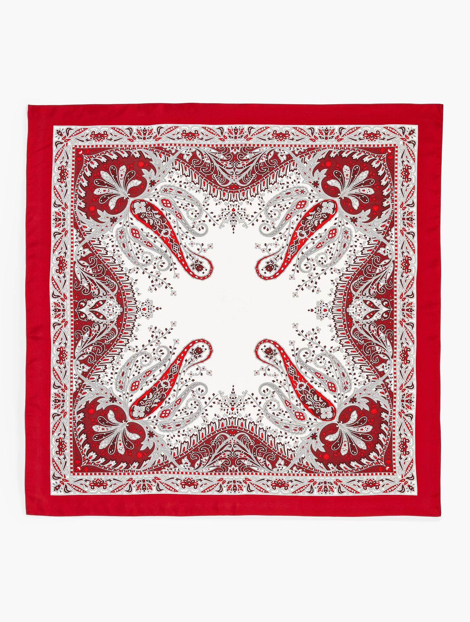 Paisley Silk Scarf