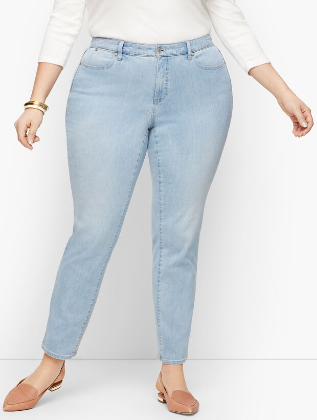 Plus Size Exclusive Slim Ankle Jeans - Skillman Wash