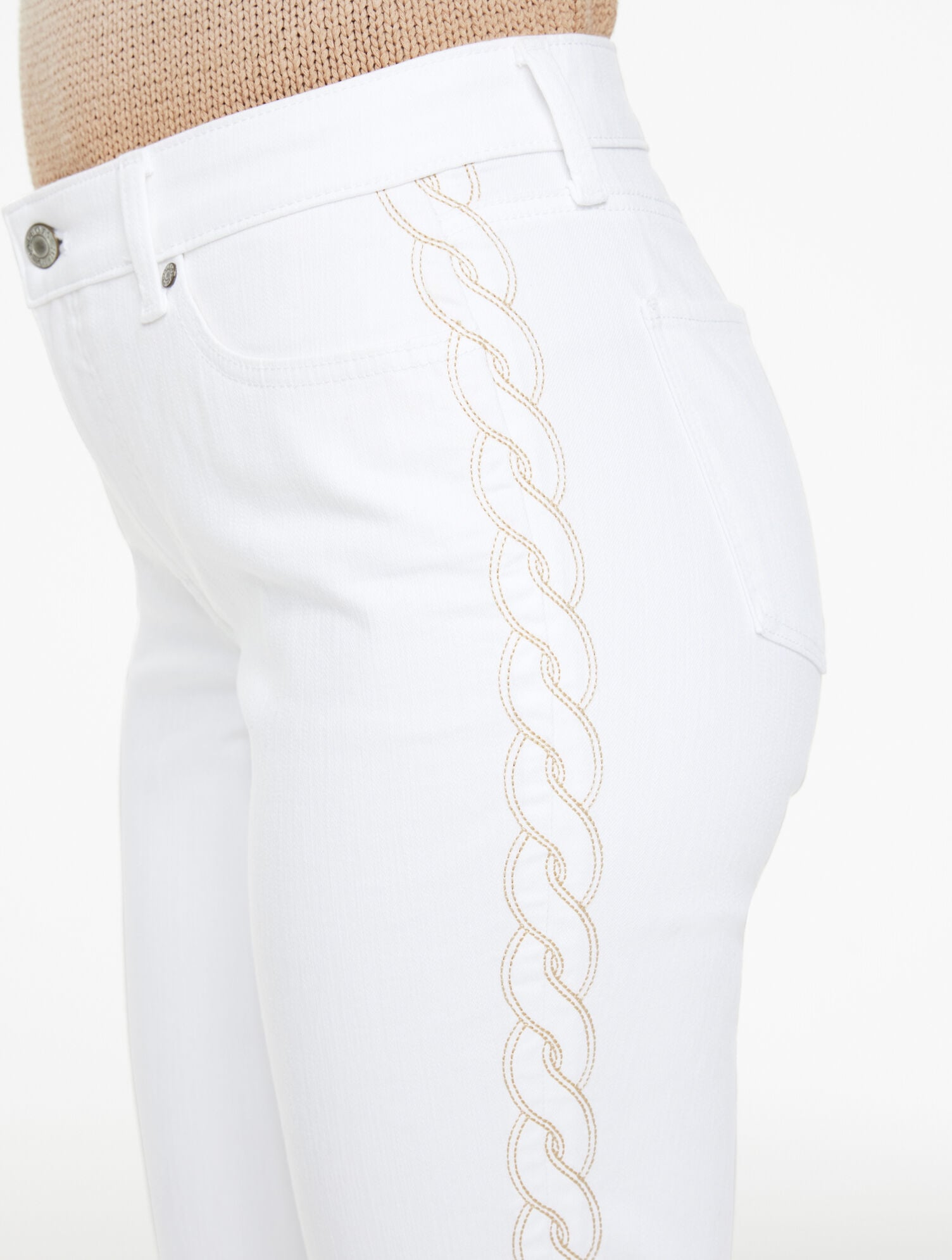 Slim Ankle Jeans - Topstitch