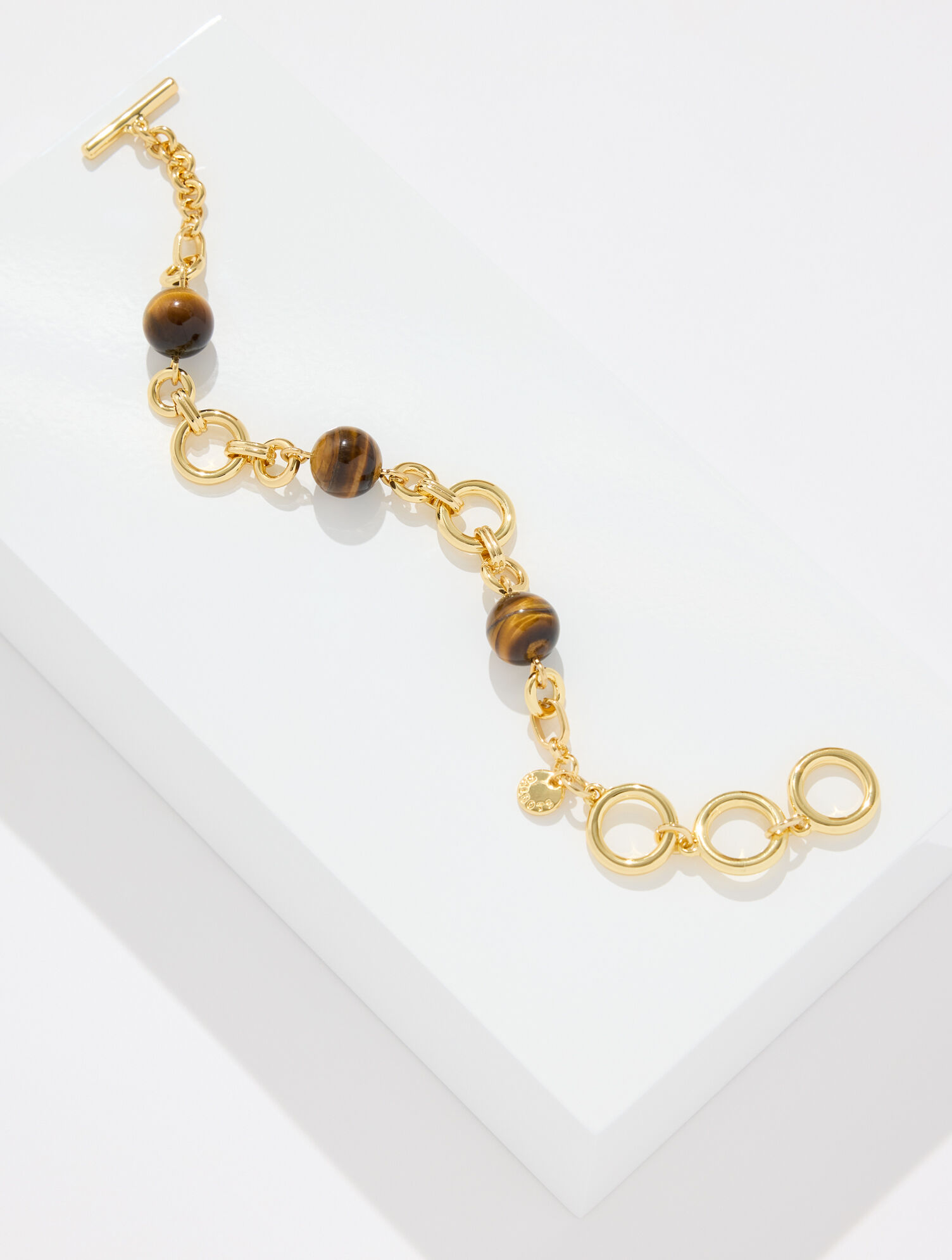 Odette Tiger's Eye Toggle Bracelet