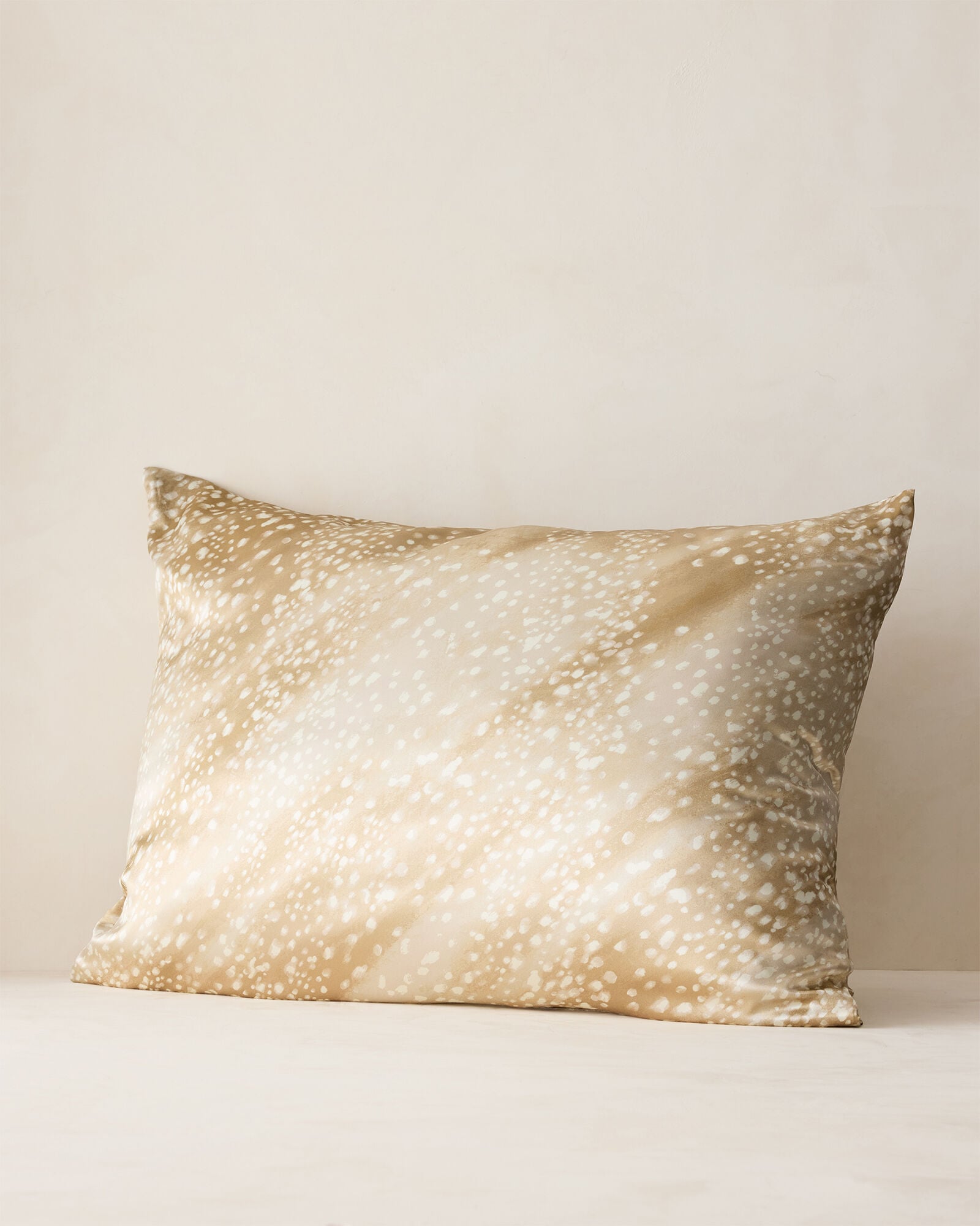 Washable Silk Abstract Fawn Pillowcase
