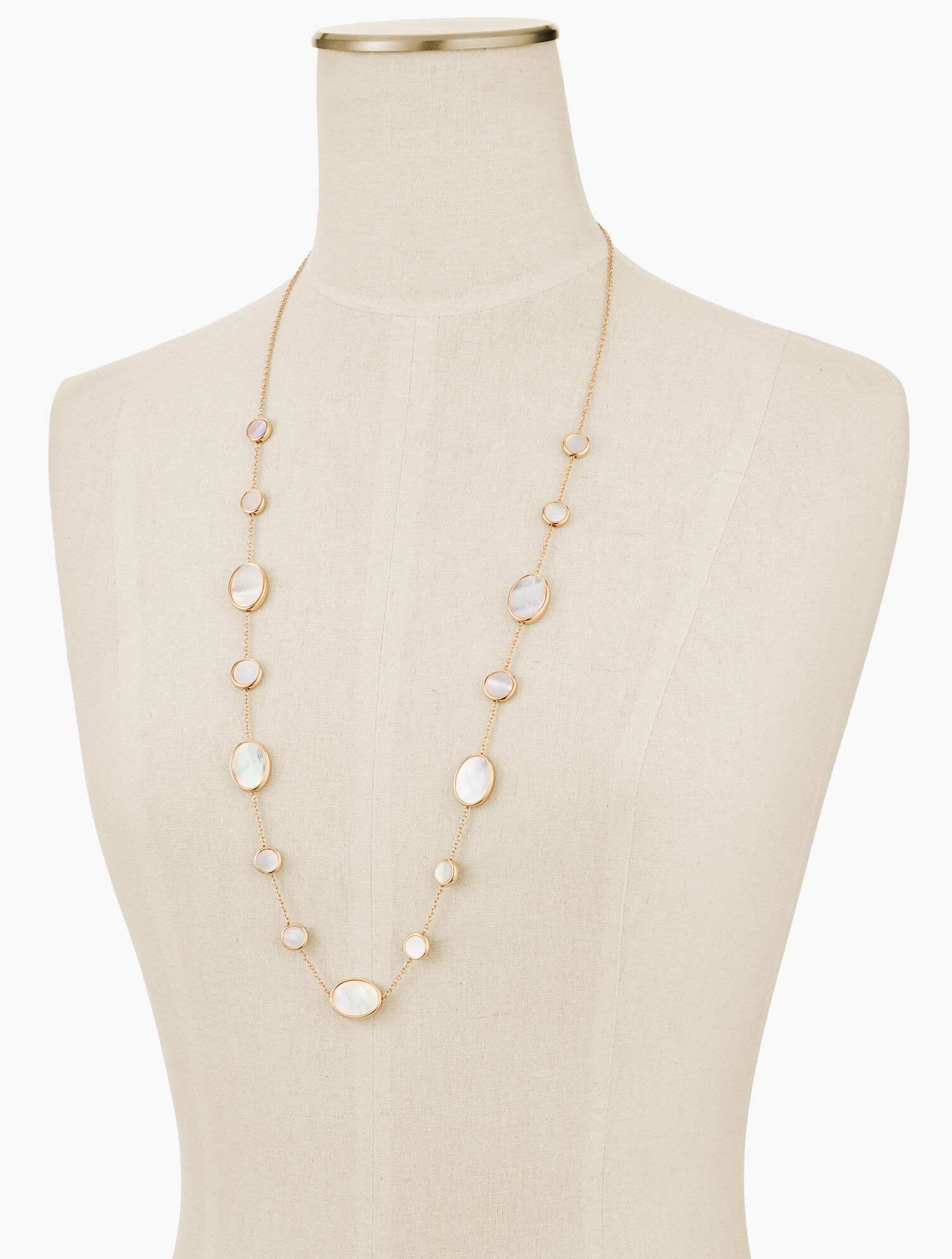 Mother-of-Pearl Layering Necklace