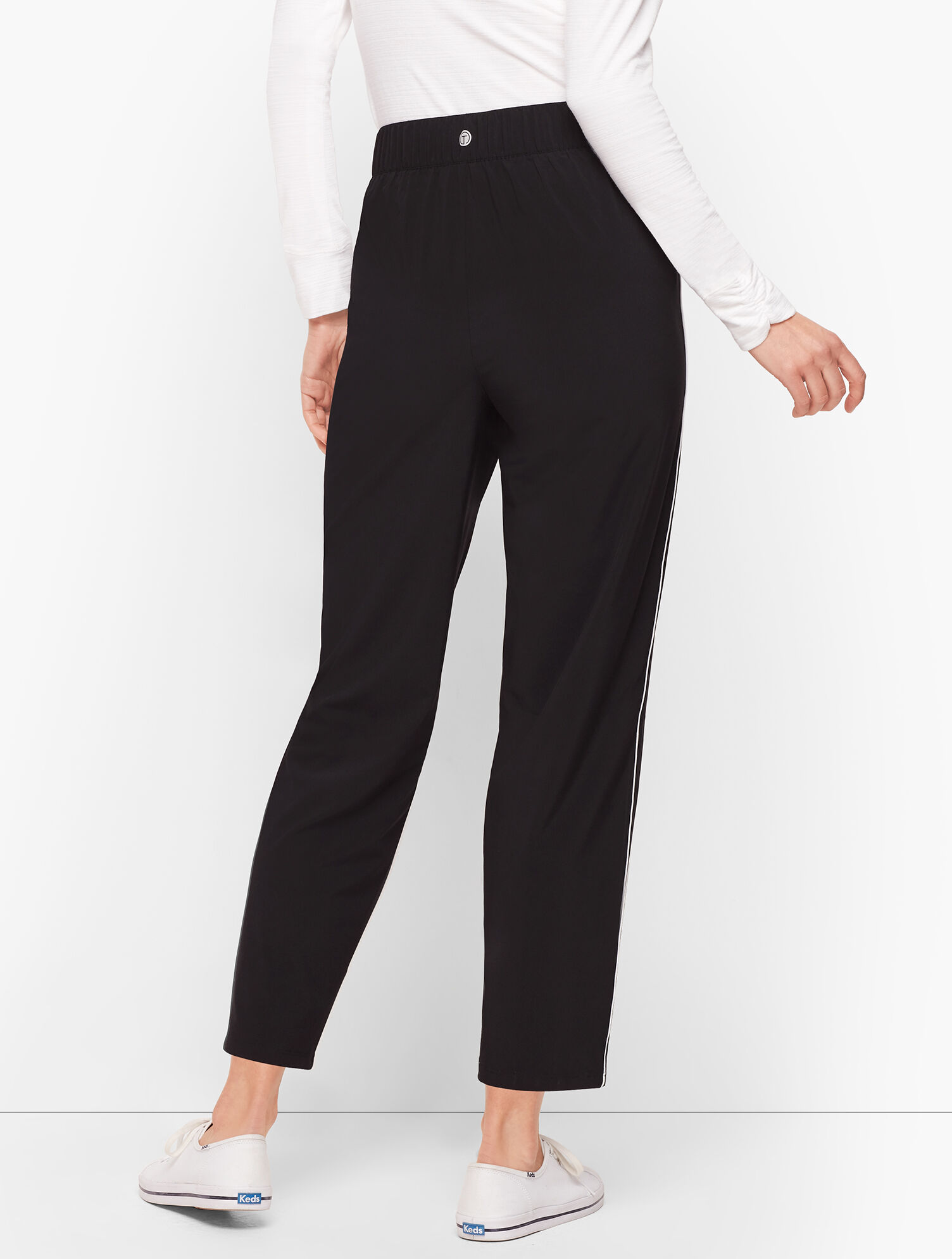Lightweight Stretch Side Piping Pants