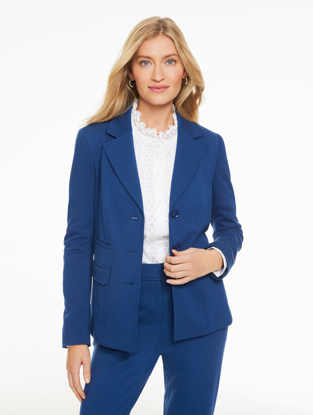 Luxe Ponte Blazer