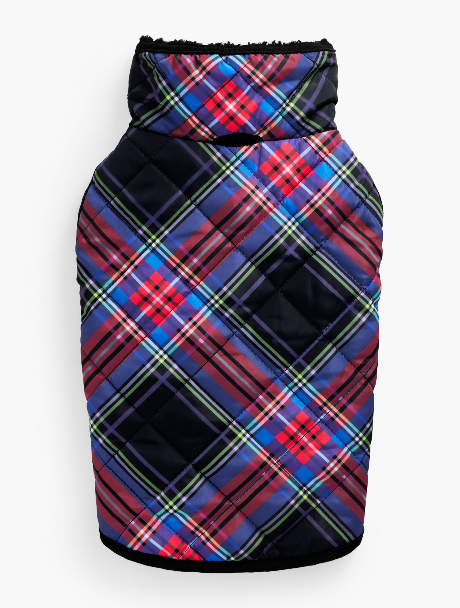 Poinsettia Plaid Dog Jacket | Talbots