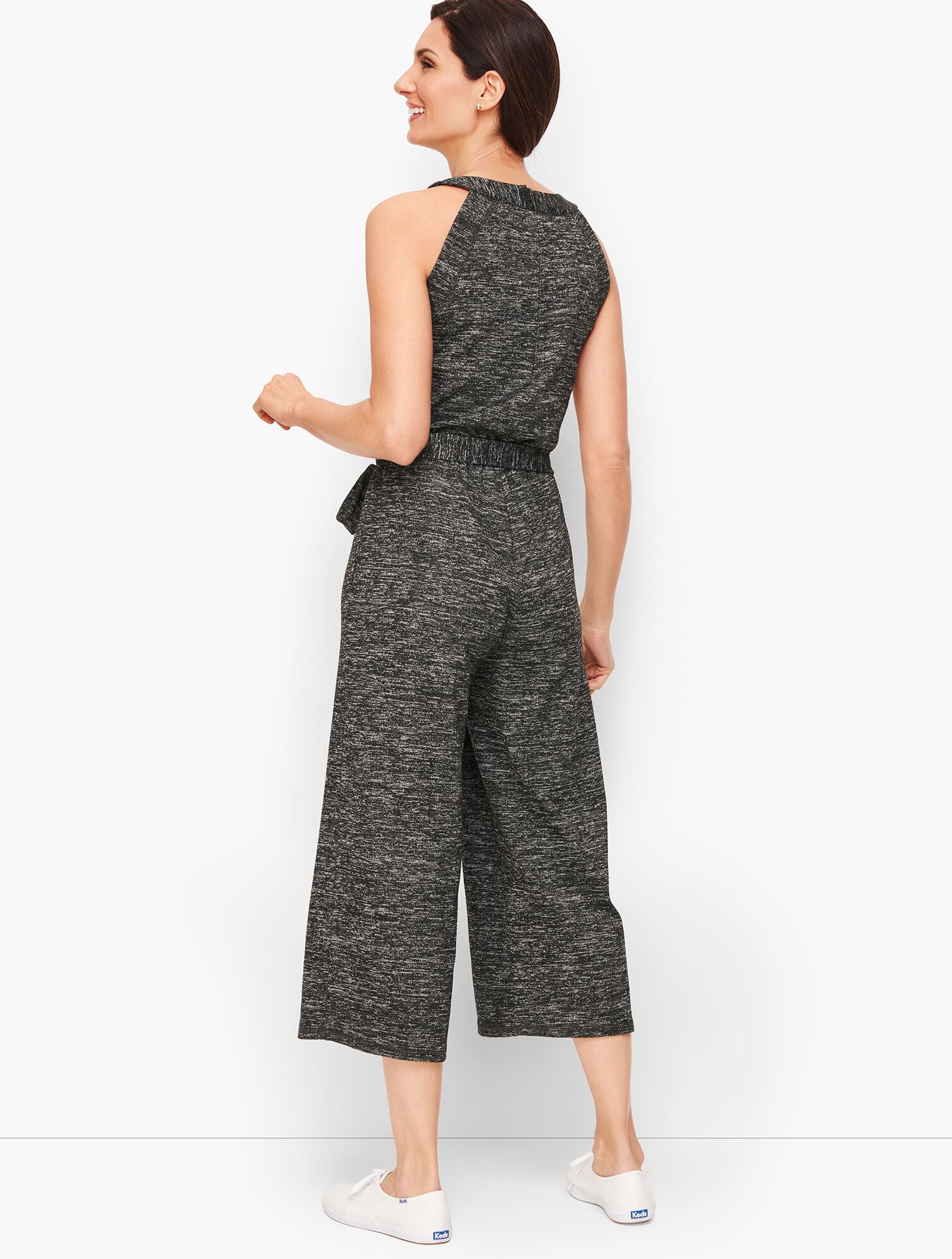 Soft-Drape Jersey Romper