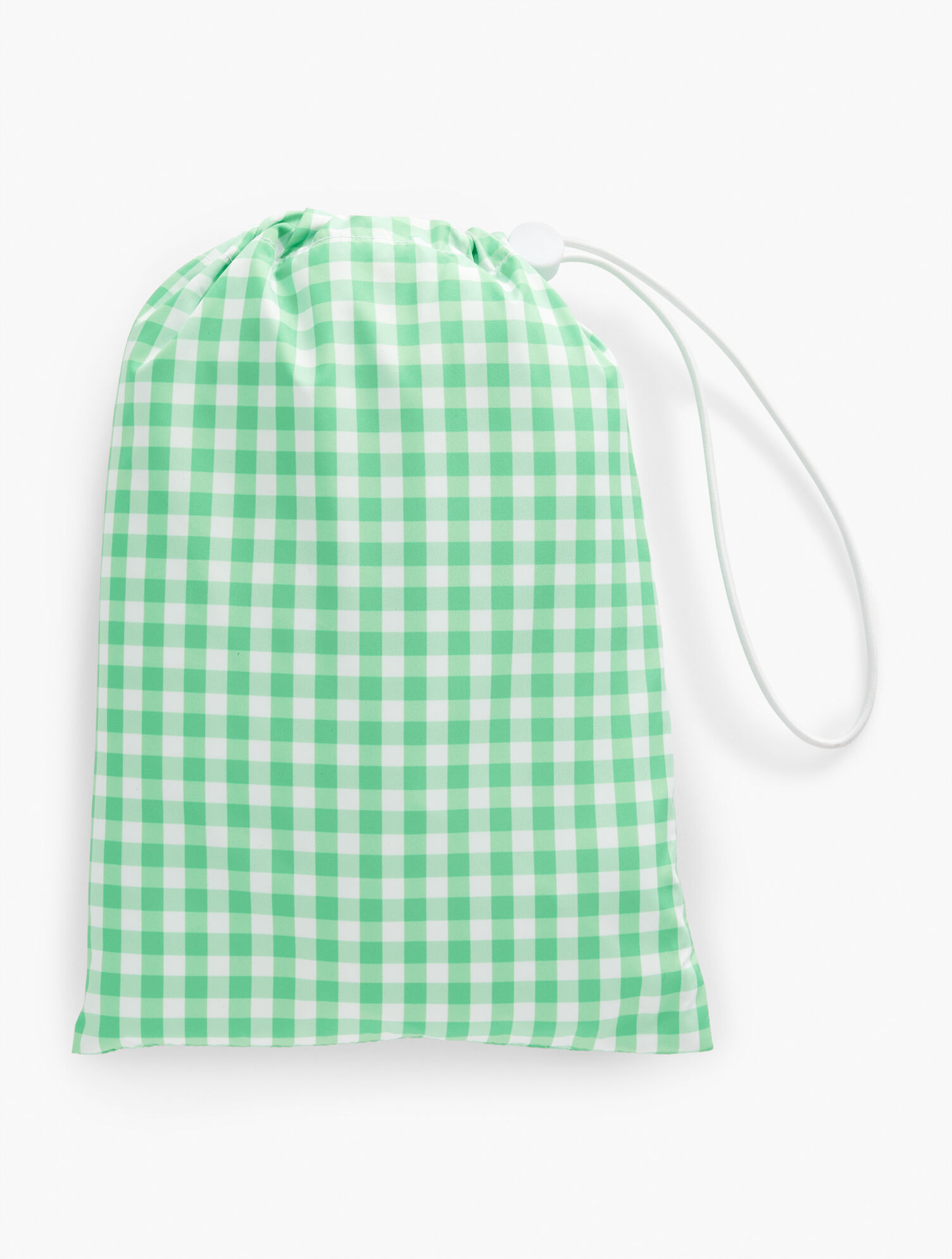 Packable Hooded Jacket - Gingham