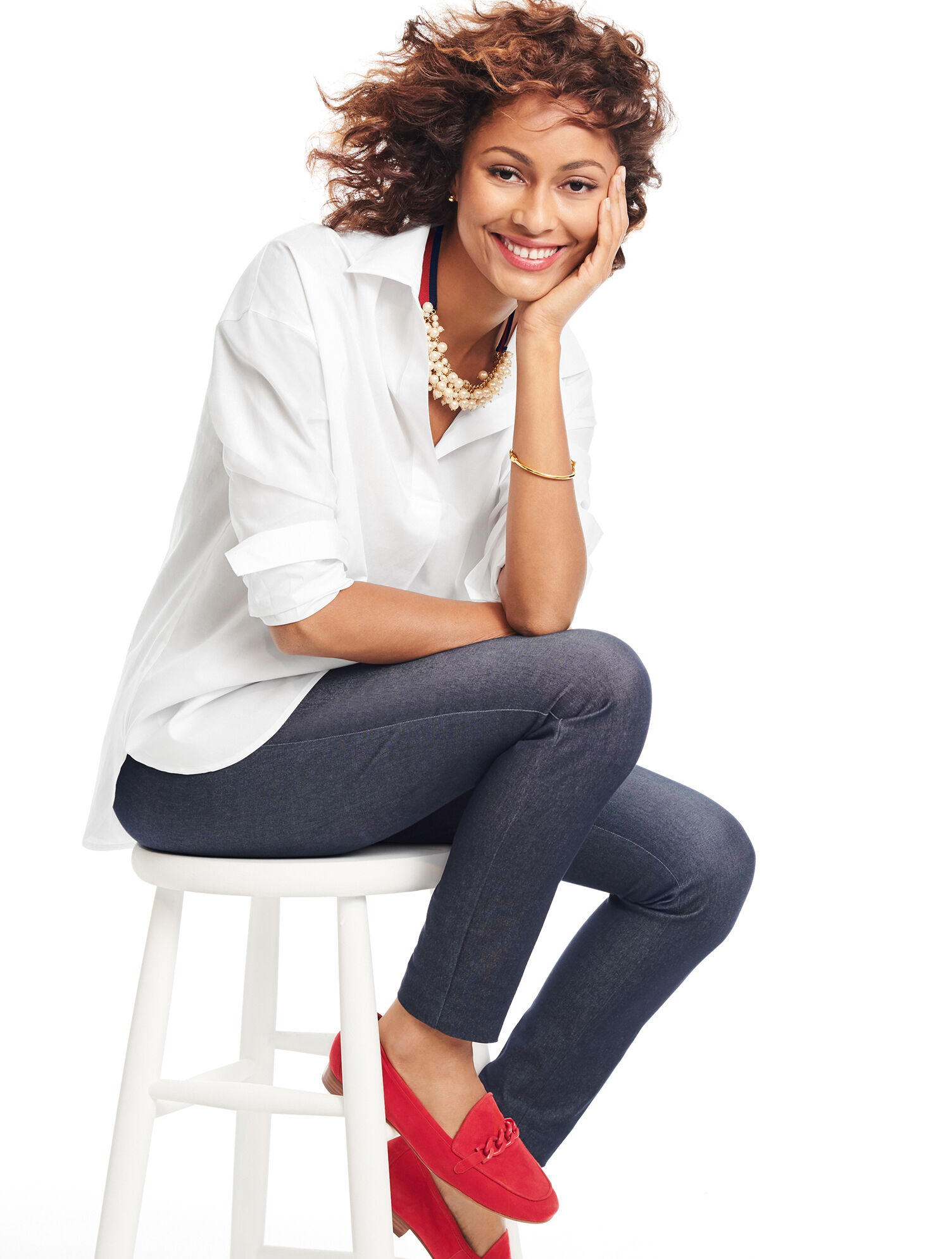 Talbots Essex Pants - Polished Denim