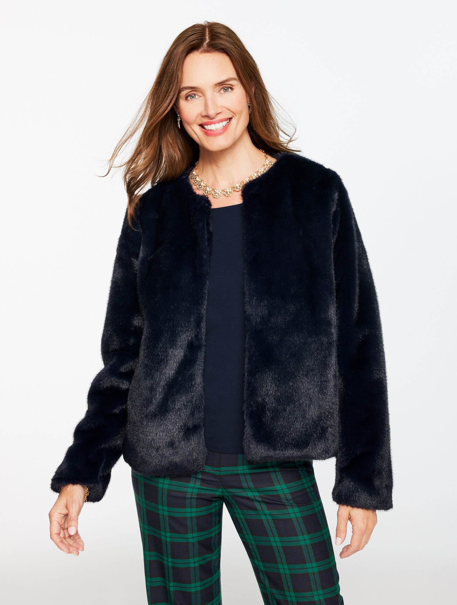 Faux Fur Jacket