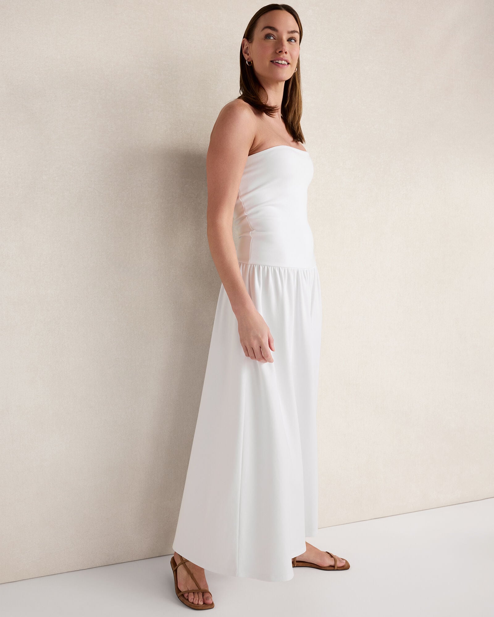 organic cotton formal dress Organic Belted Cotton Shirt Dress main image 1