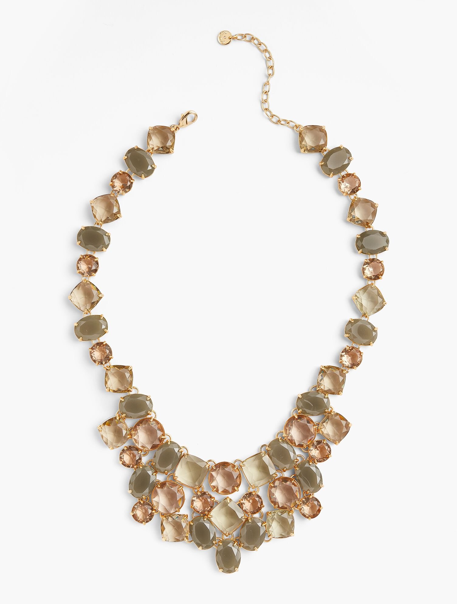 Talbots Tortoise Long Tortoise Shell Link Necklace Talbots