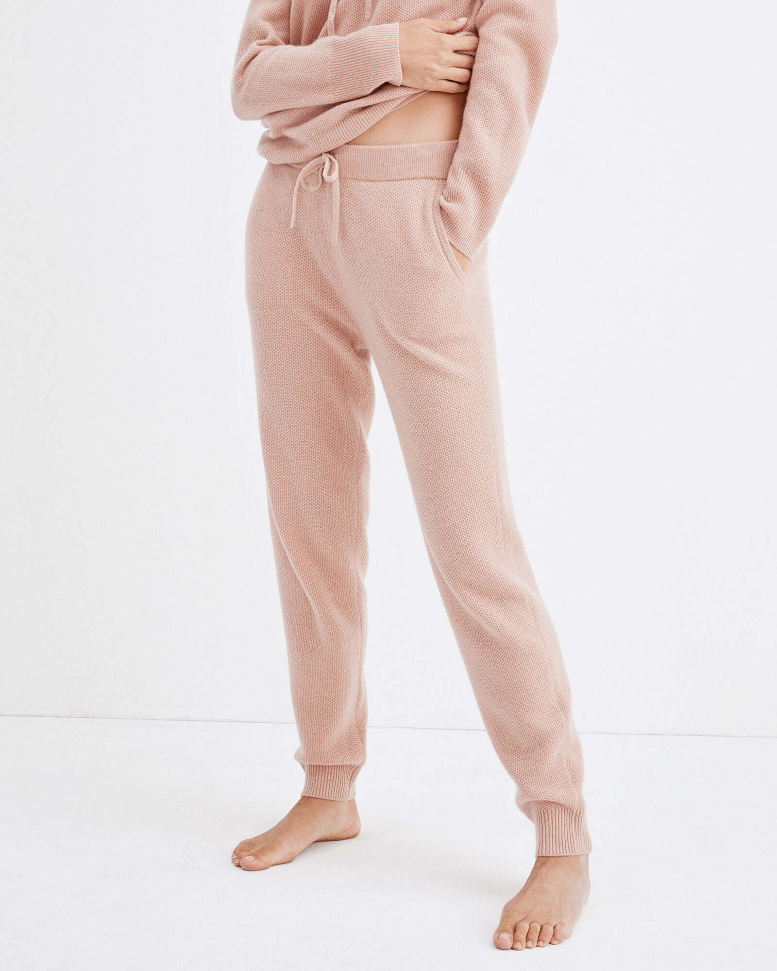 Cashmere Honeycomb Joggers