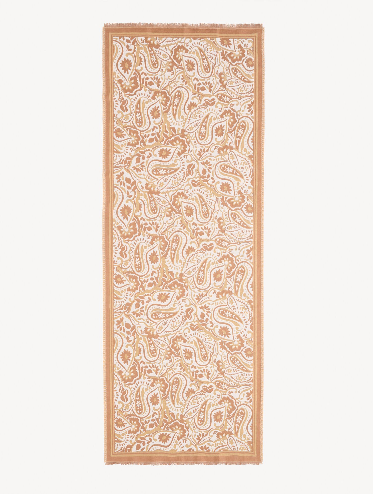 Prancing Paisley Oblong Scarf