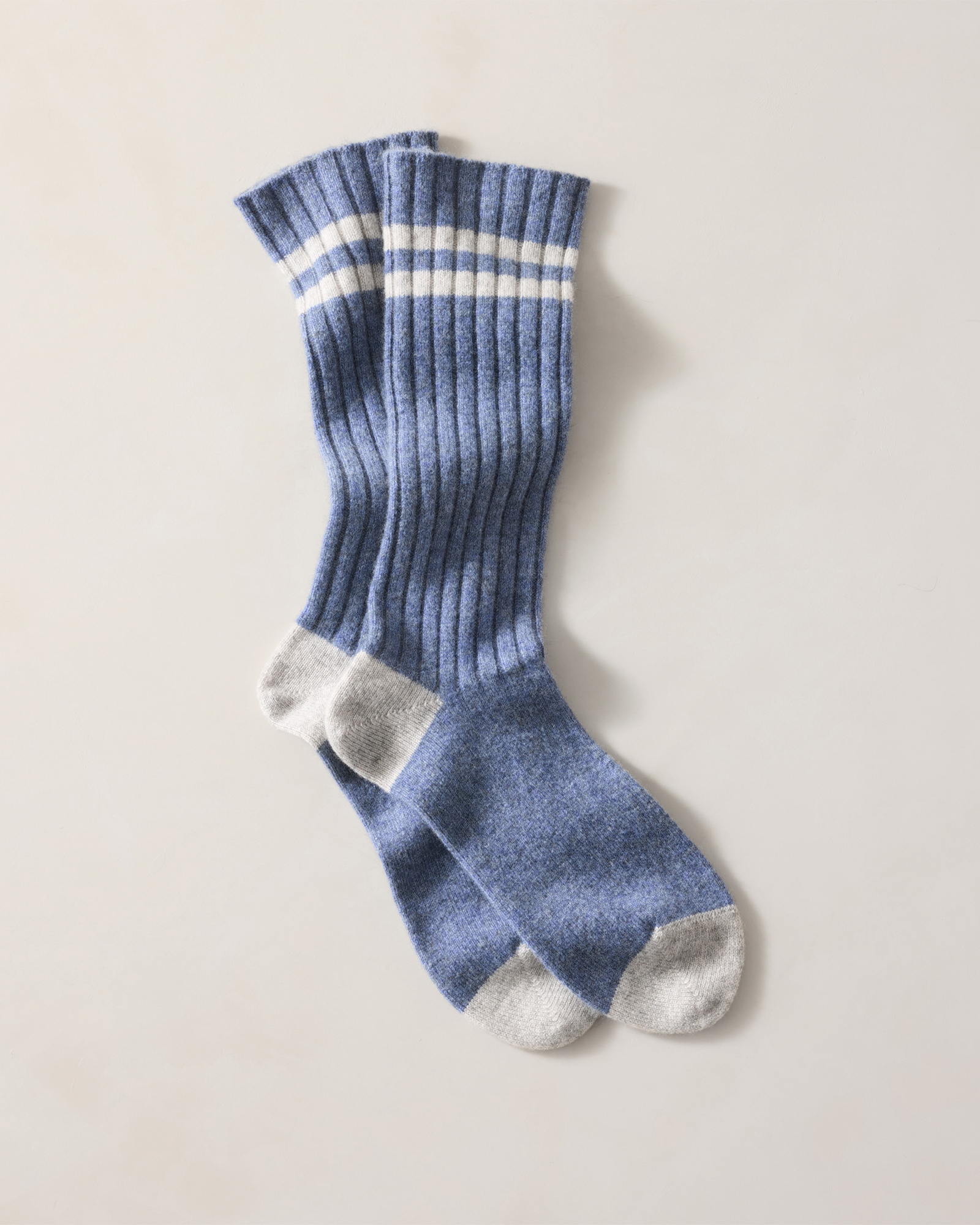 Cashmere Collegiate Stripe Socks