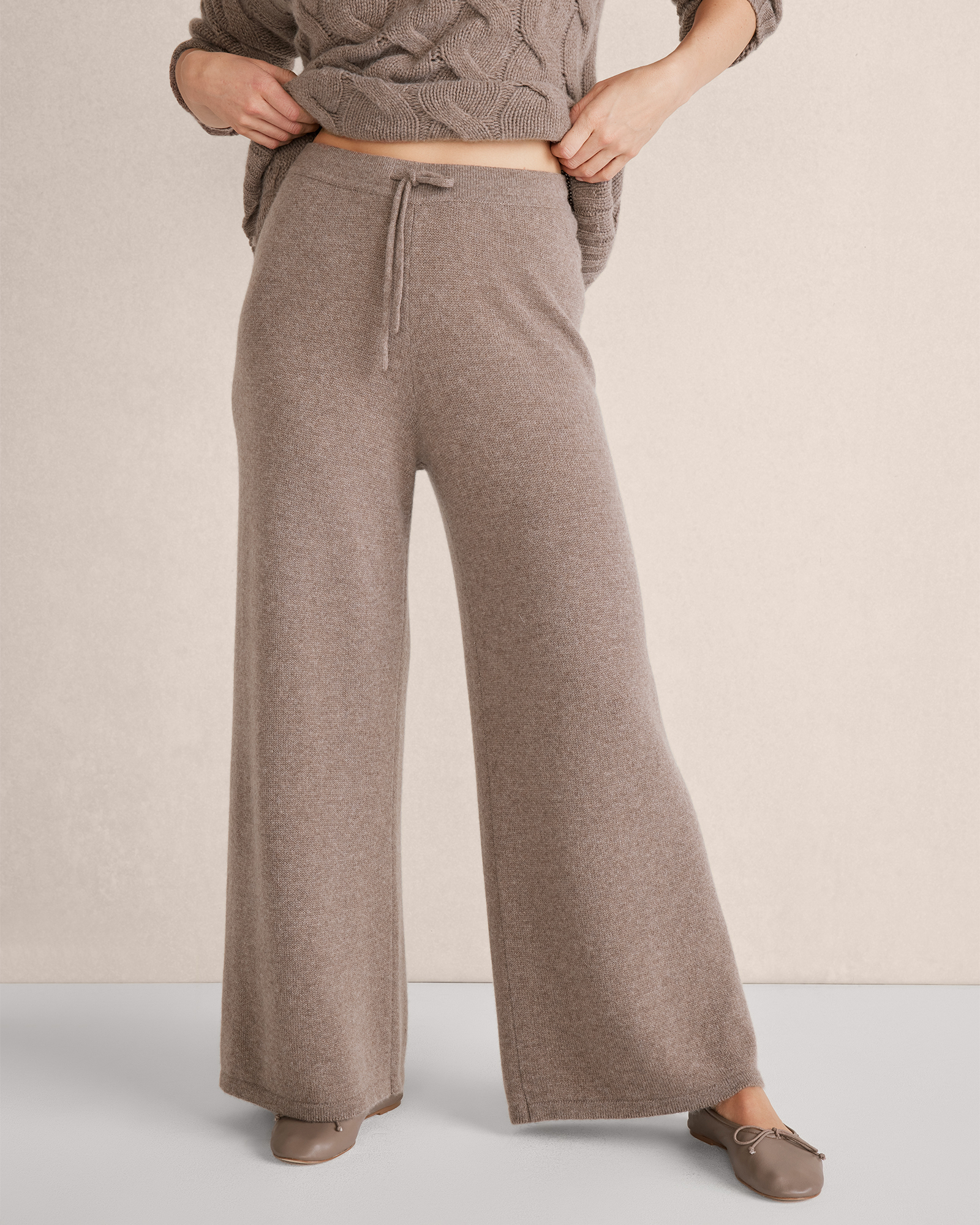 Cashmere Wide Leg Pants | Haven Well Within