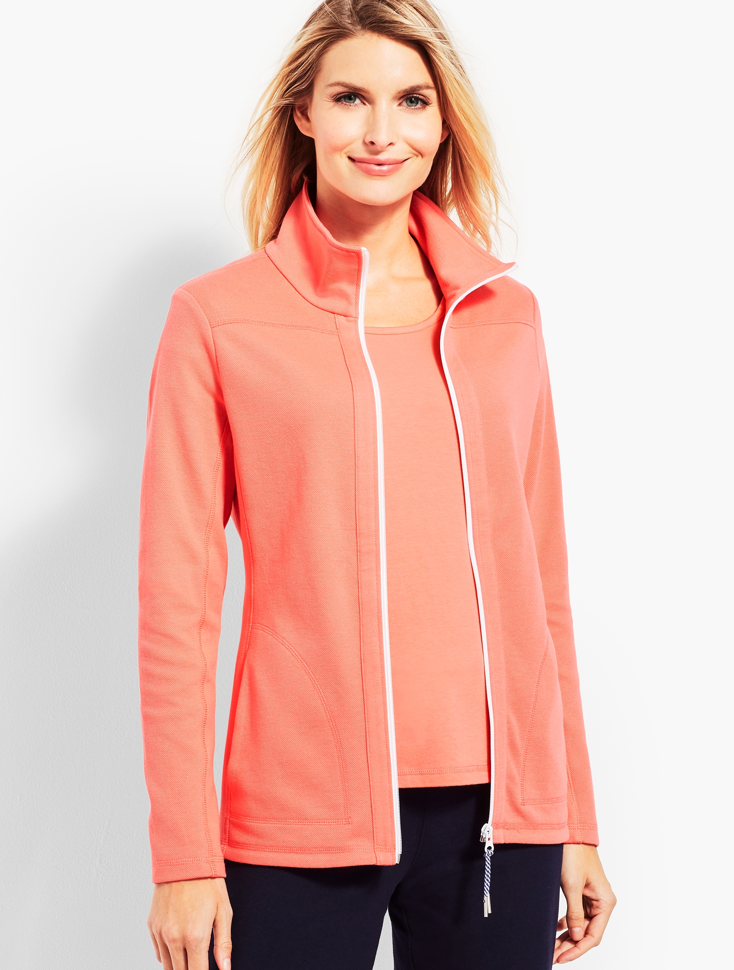 Pique Jacket | Talbots