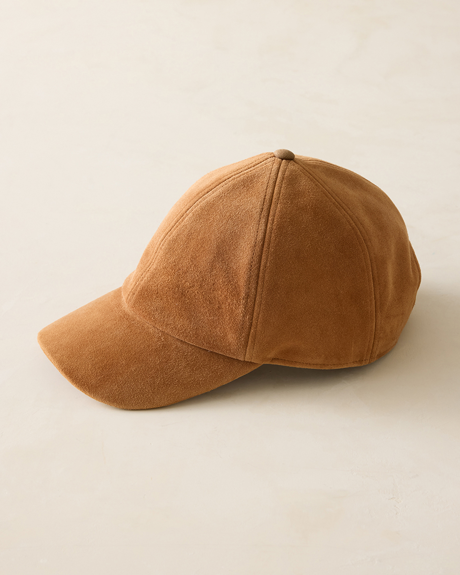 Suede Baseball Cap - thumbnail 4