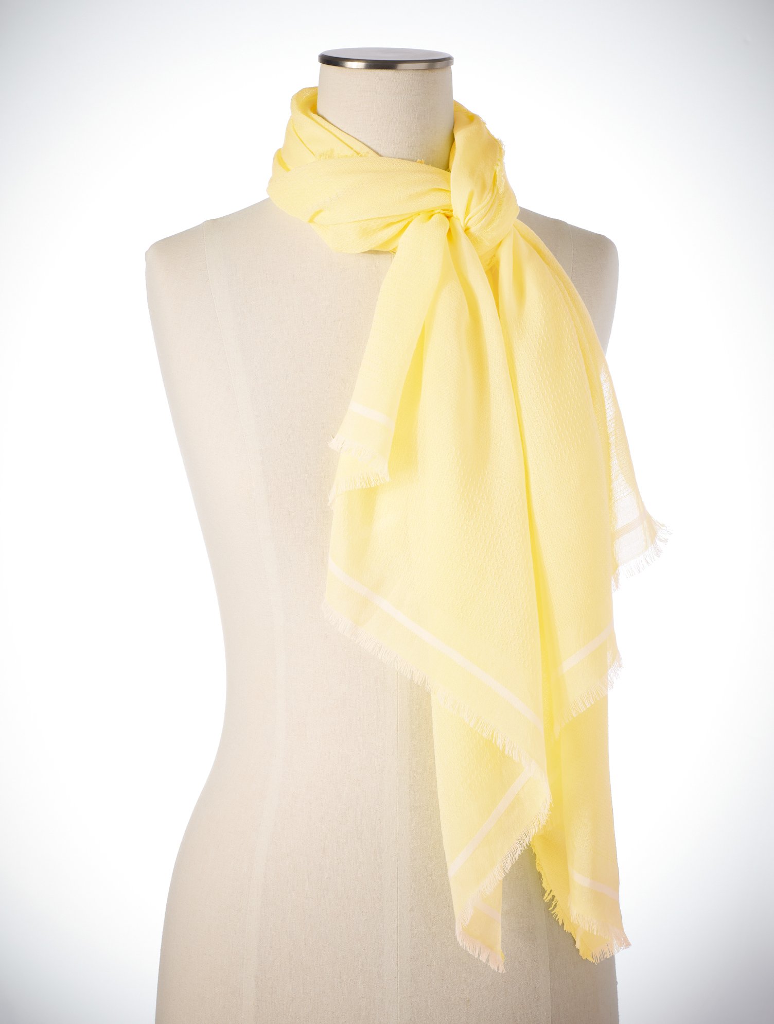 Textured Lovely Oblong Scarf