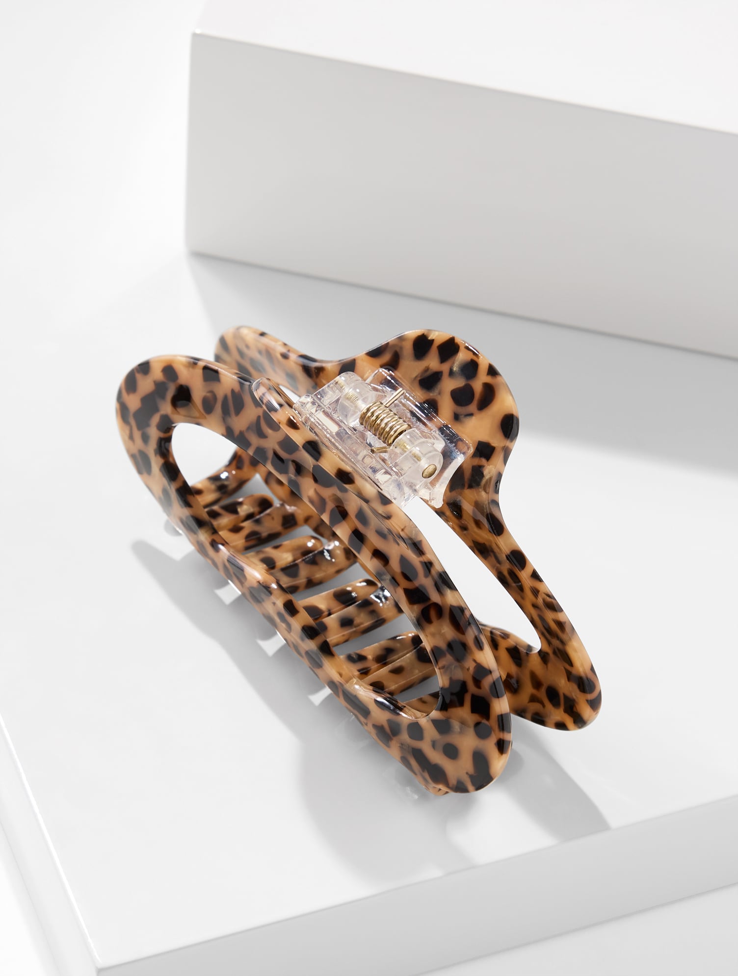 Tricolor Cheetah Hair Clip - Sesame - 001 Talbots 25$