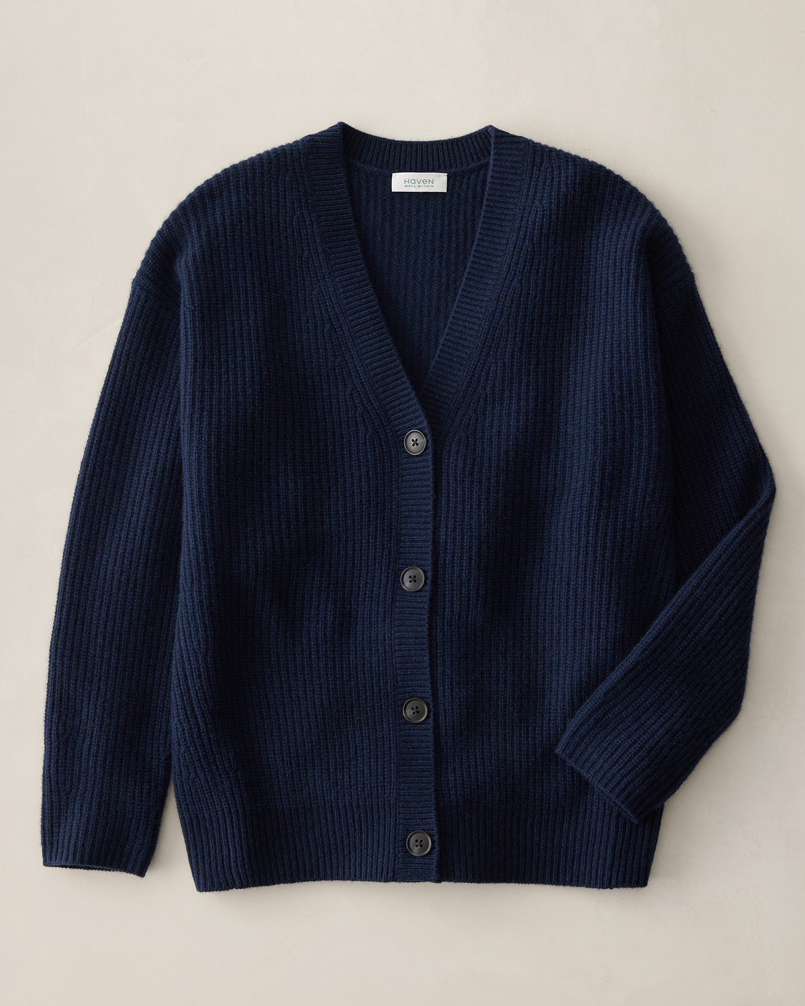 Cashmere Shaker Stitch Cardigan | Haven Well Within