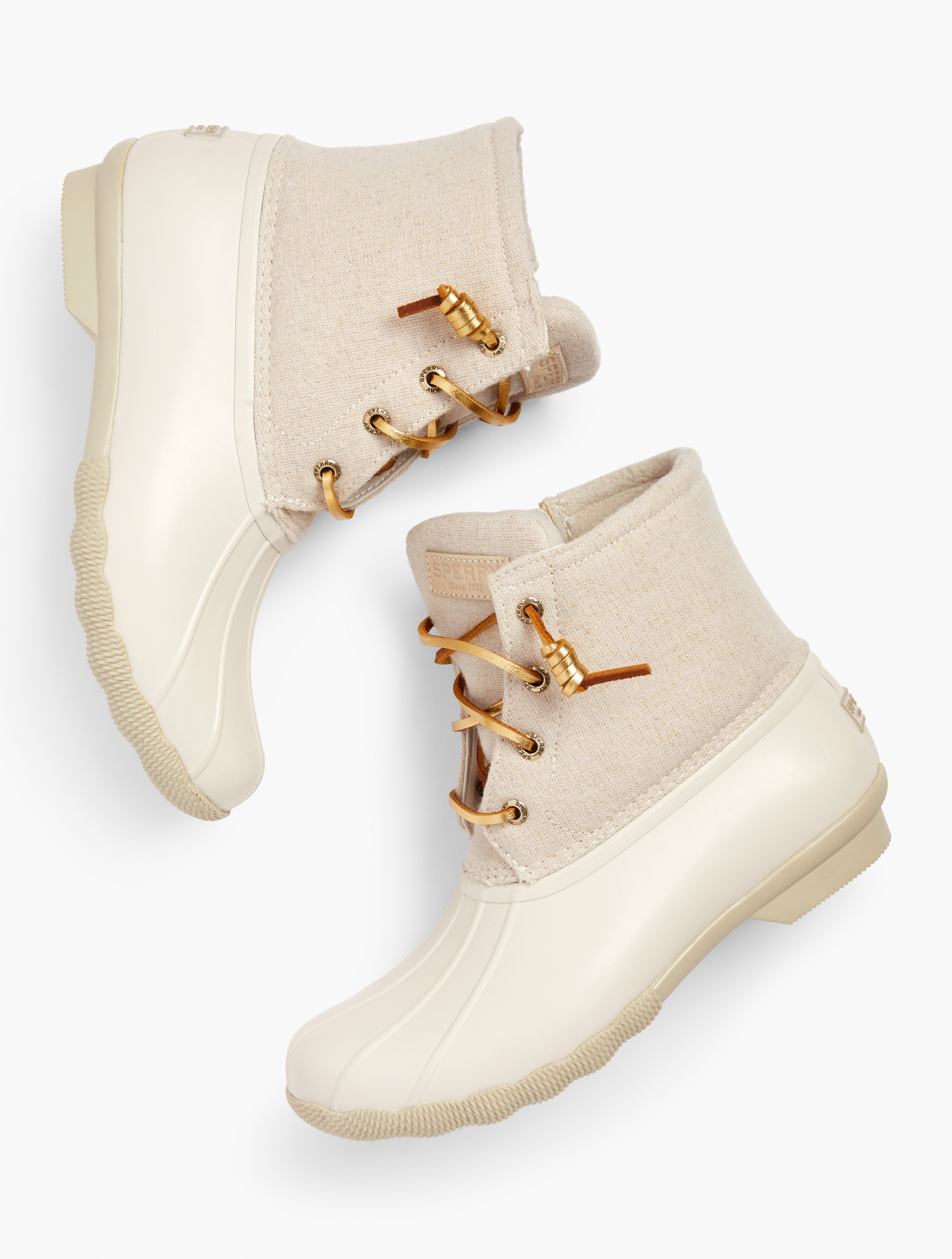 sperry oat gold duck boots
