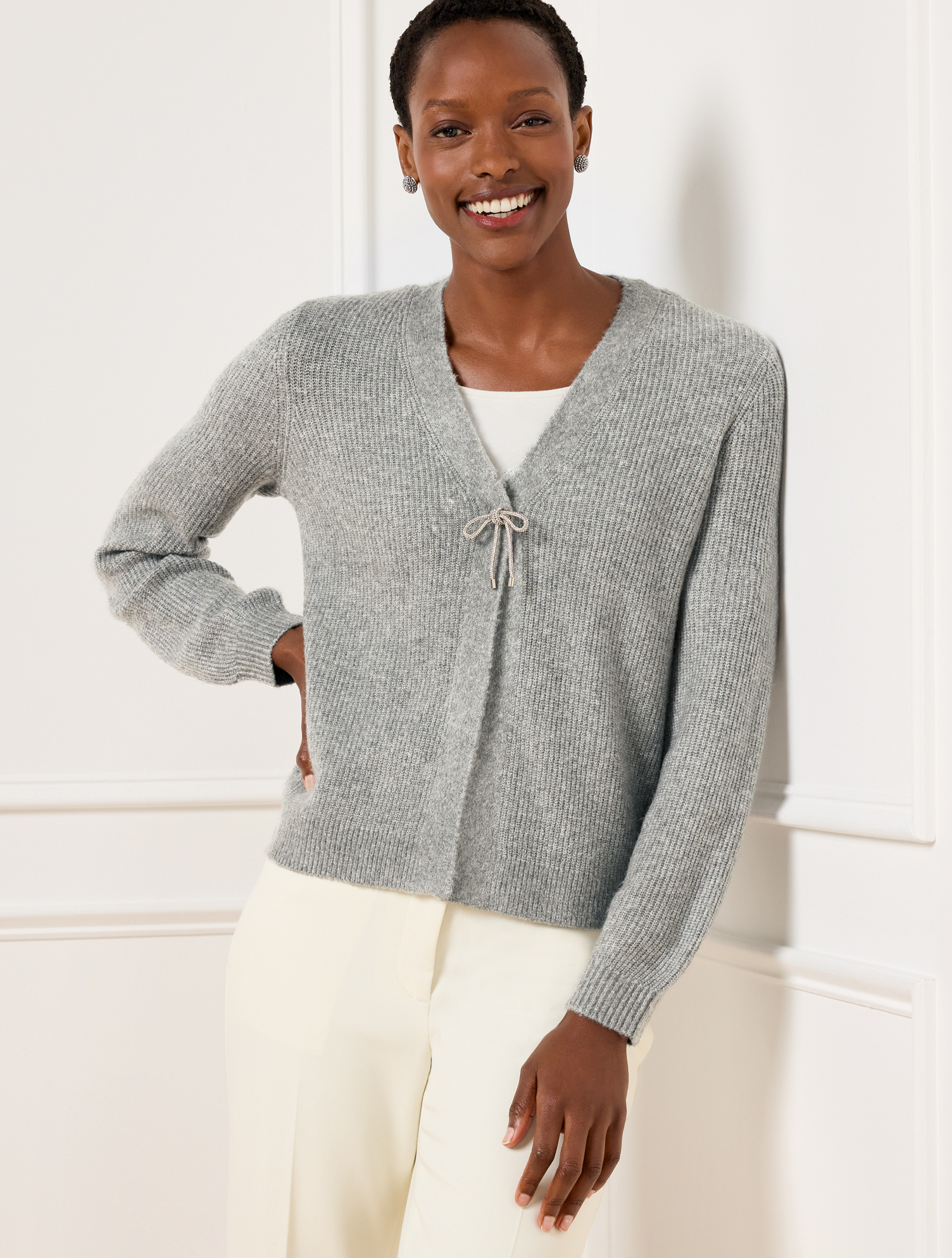 フォクシー カーディガン Lady Bow Cardigan Express Women's Bow Cardigan - Samsclub.com