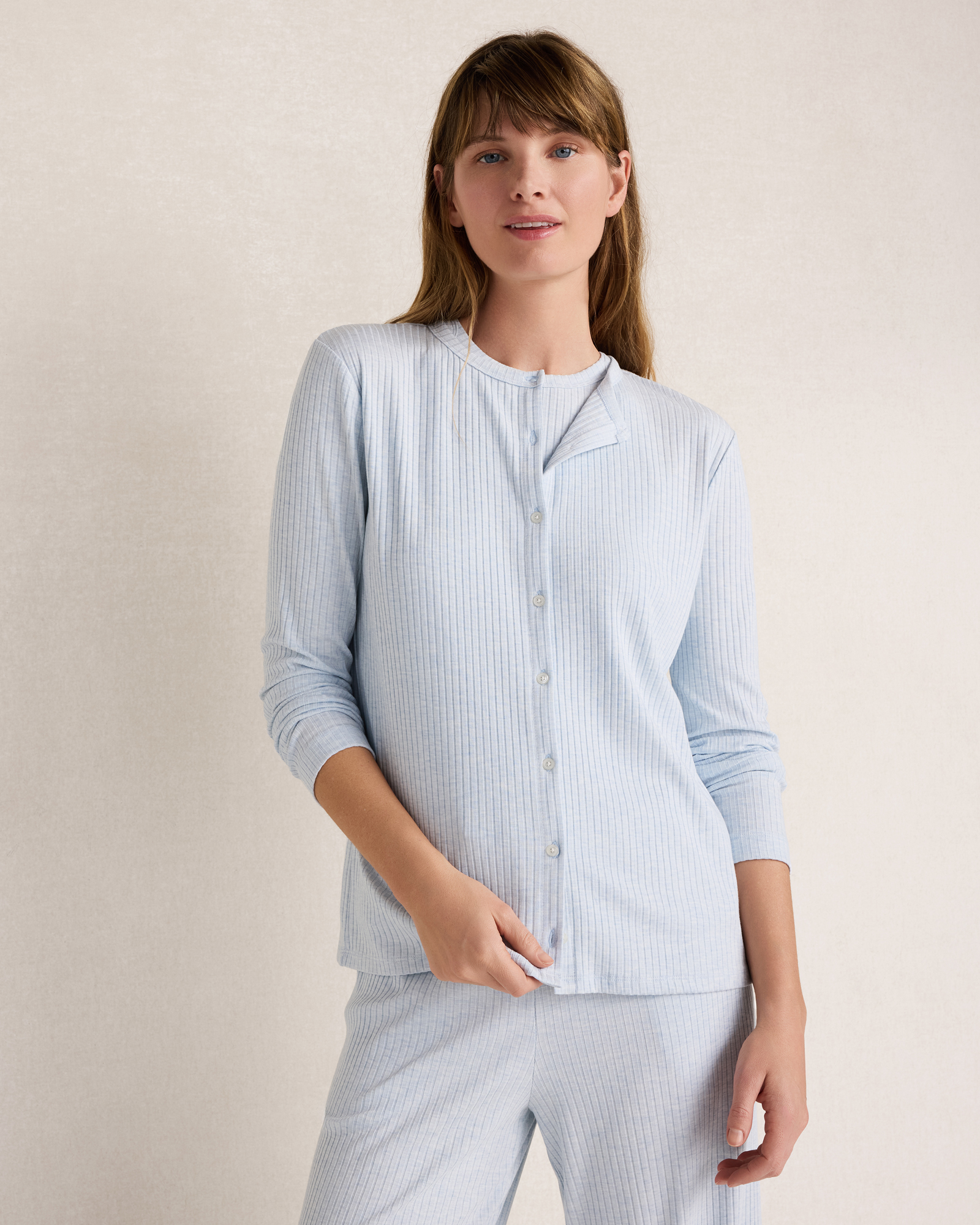 Resti Drapey Rib Knit Cardigan