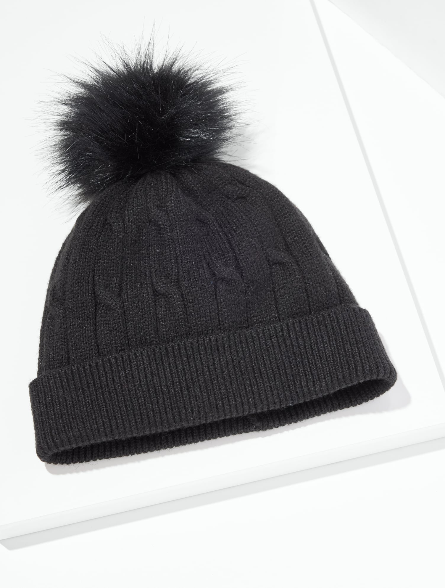 Soft Cable Knit Beanie