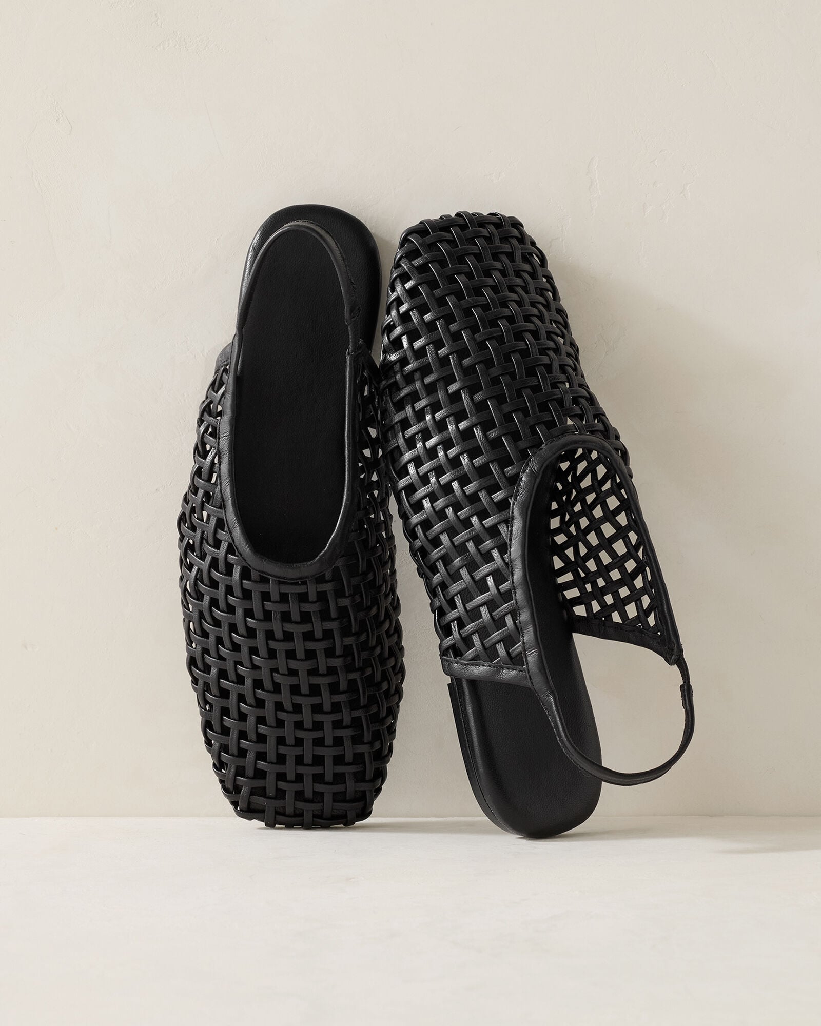 Woven Leather Sandals