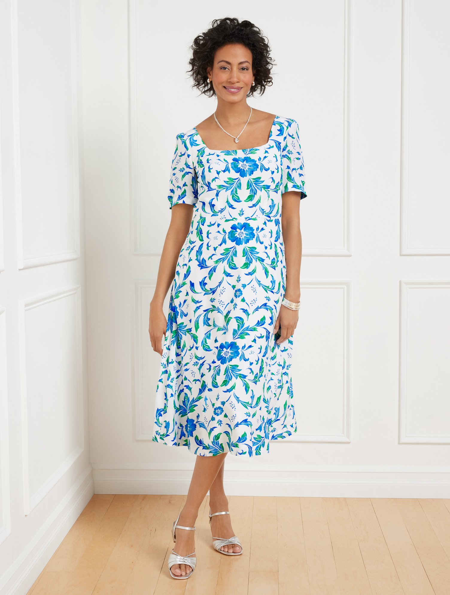 【新品】heplipto Social Lace Flare Dress Social Lace Flare Dress