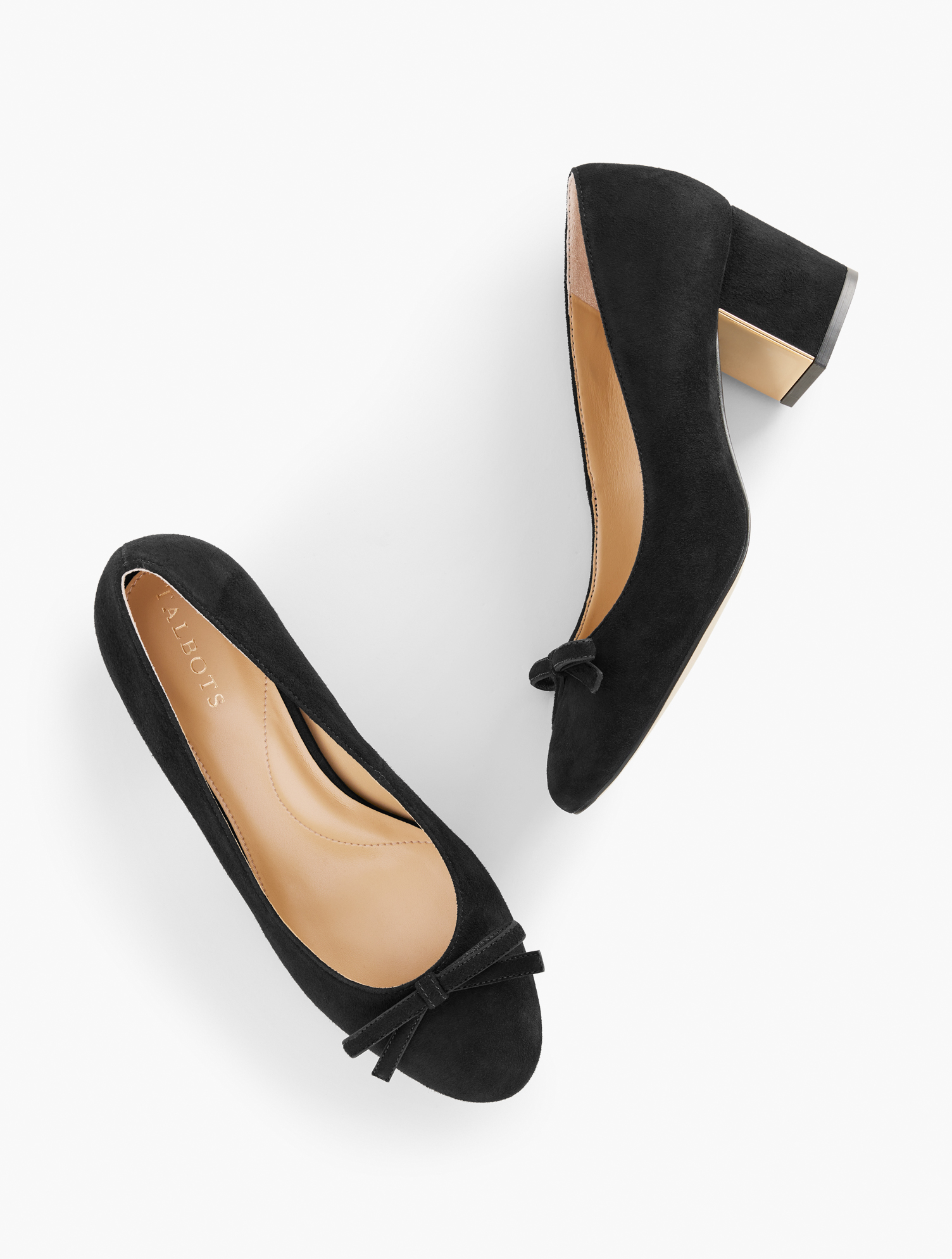 Isa Bow Pumps - Suede