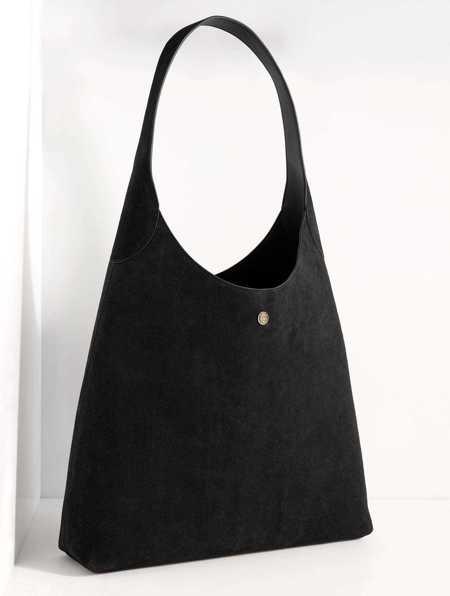 Hayden Suede Large Hobo Bag