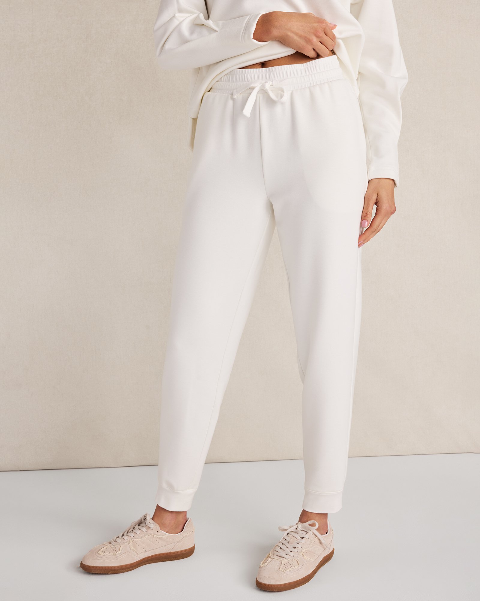 Soft-Brushed Fleece Joggers