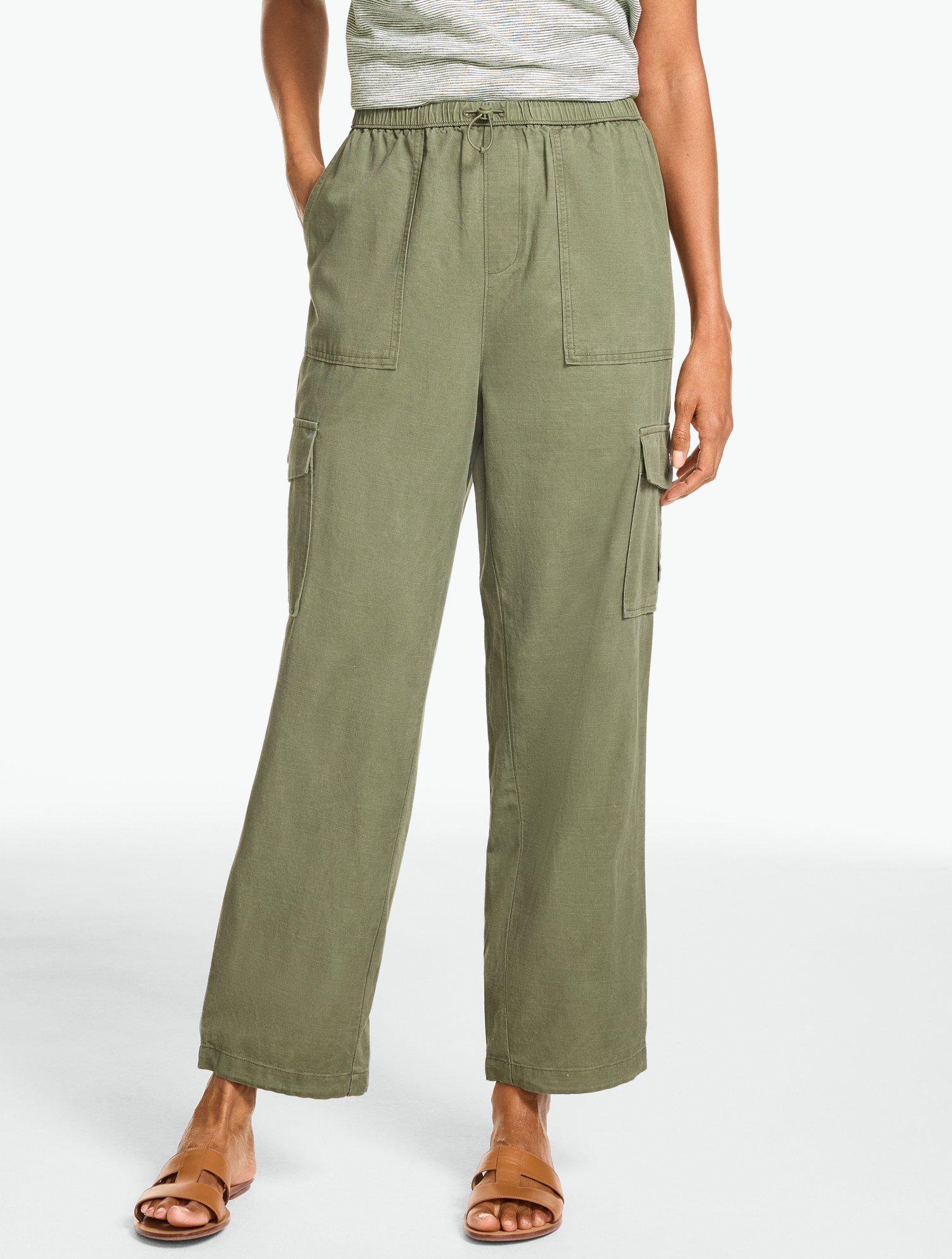 Woven Cargo Pants