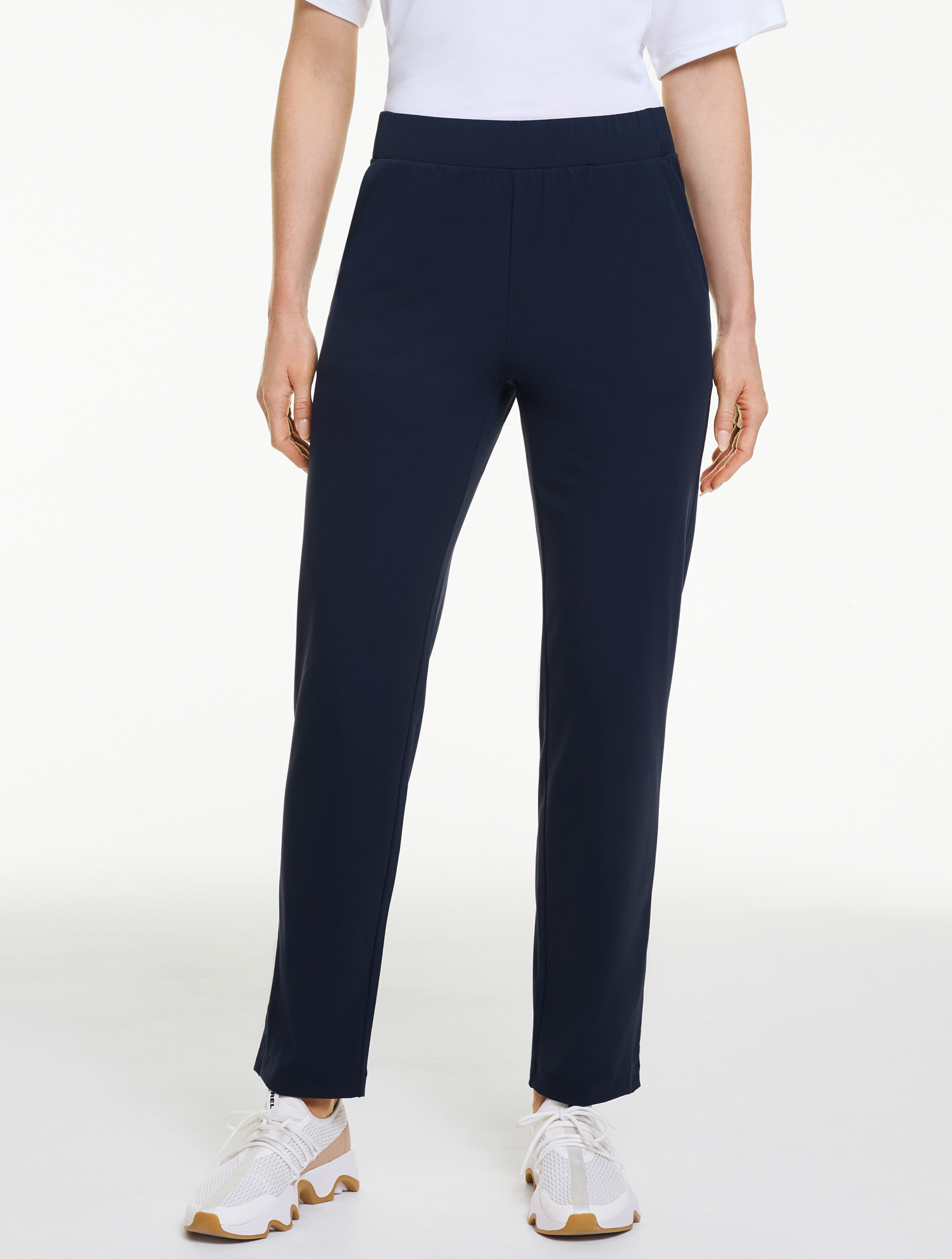 Out & About Straight Leg Pants - Blue - XL Talbots
