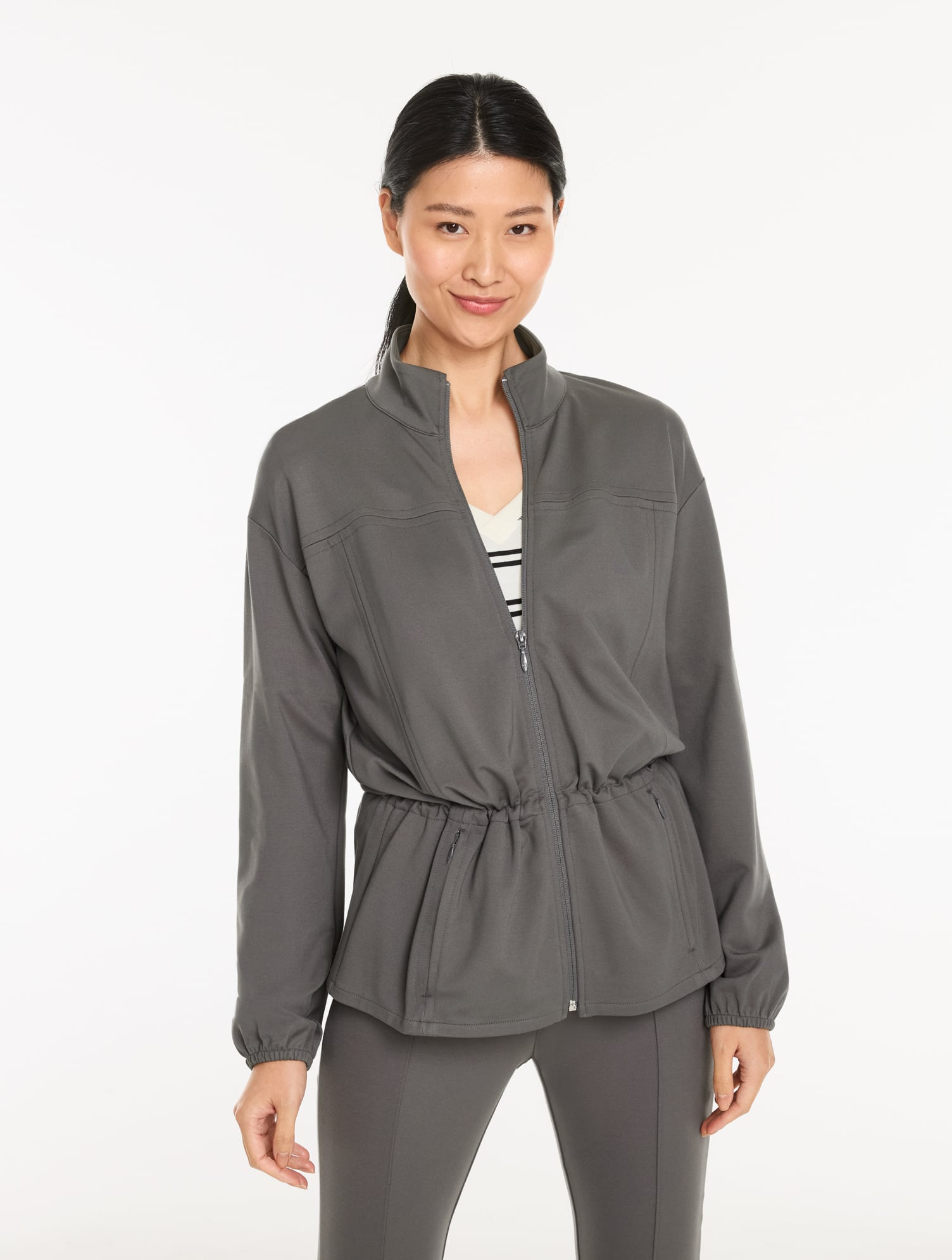 Tech Stretch Full-Zip Jacket | Talbots