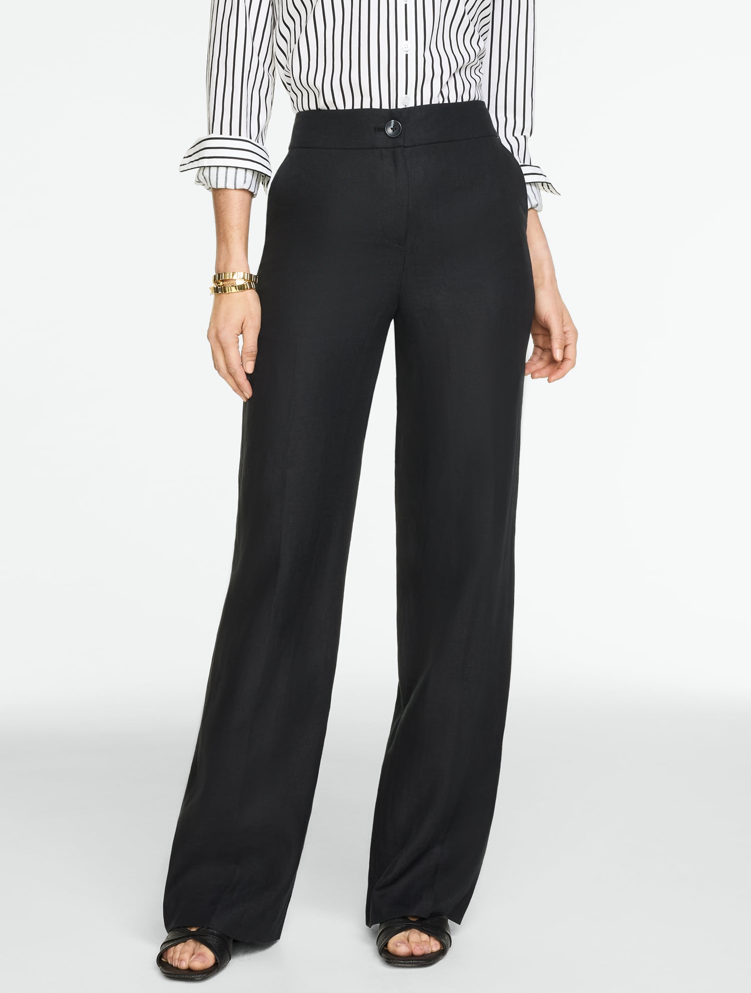Linen Wide Leg Pants