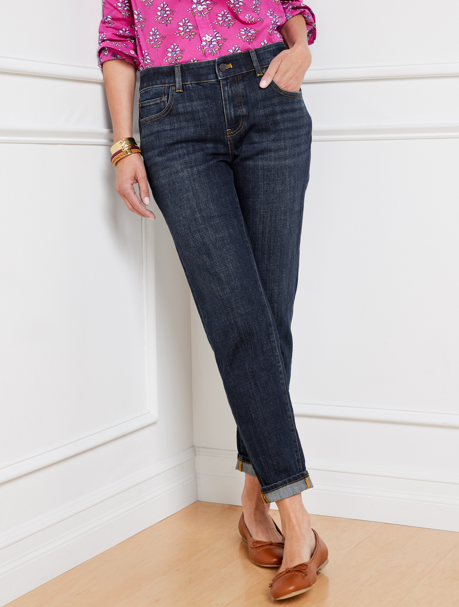 Talbots Petite - Everyday Relaxed Jeans - Corsica Wash - 10