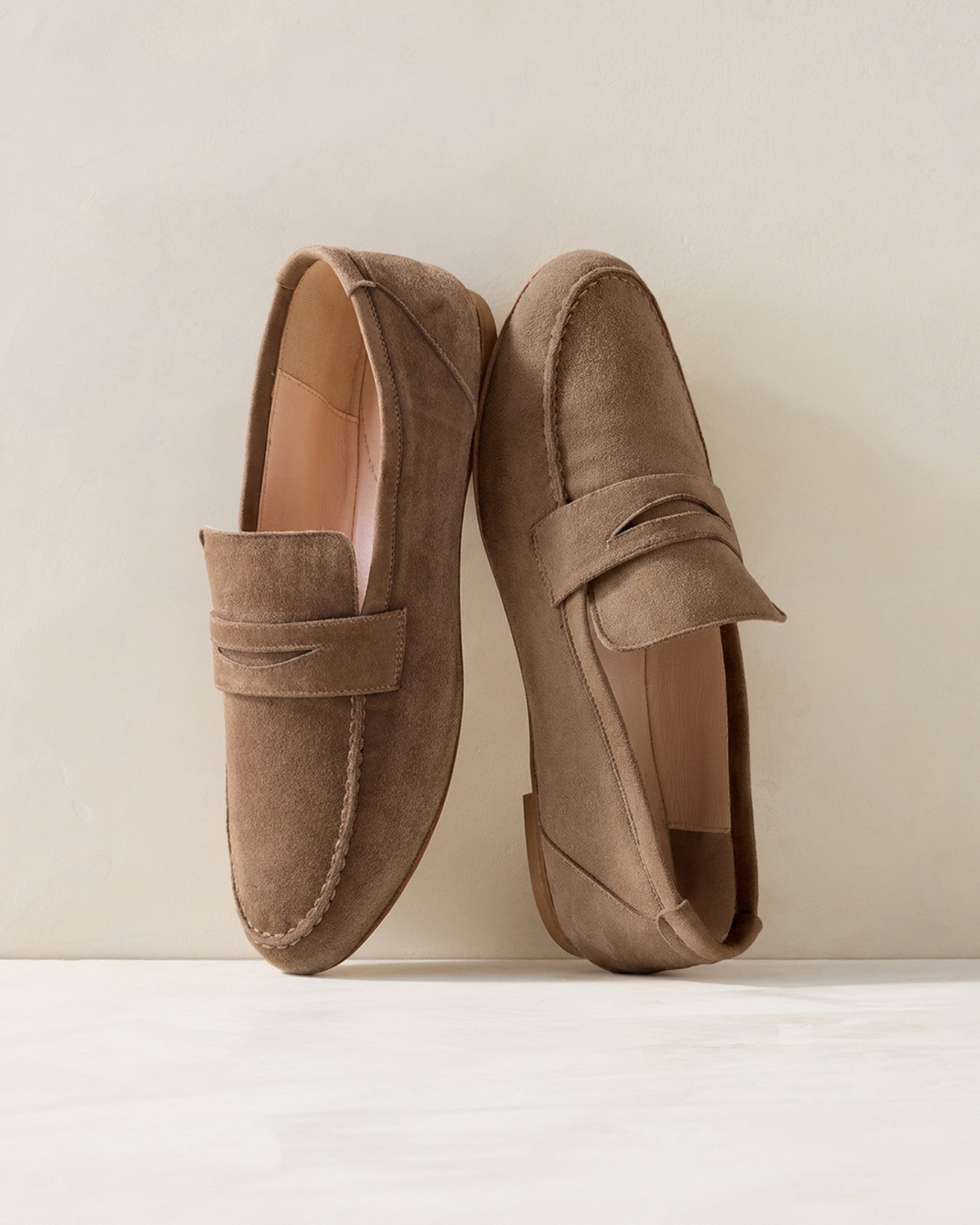 Italian Suede Loafers - thumbnail 4