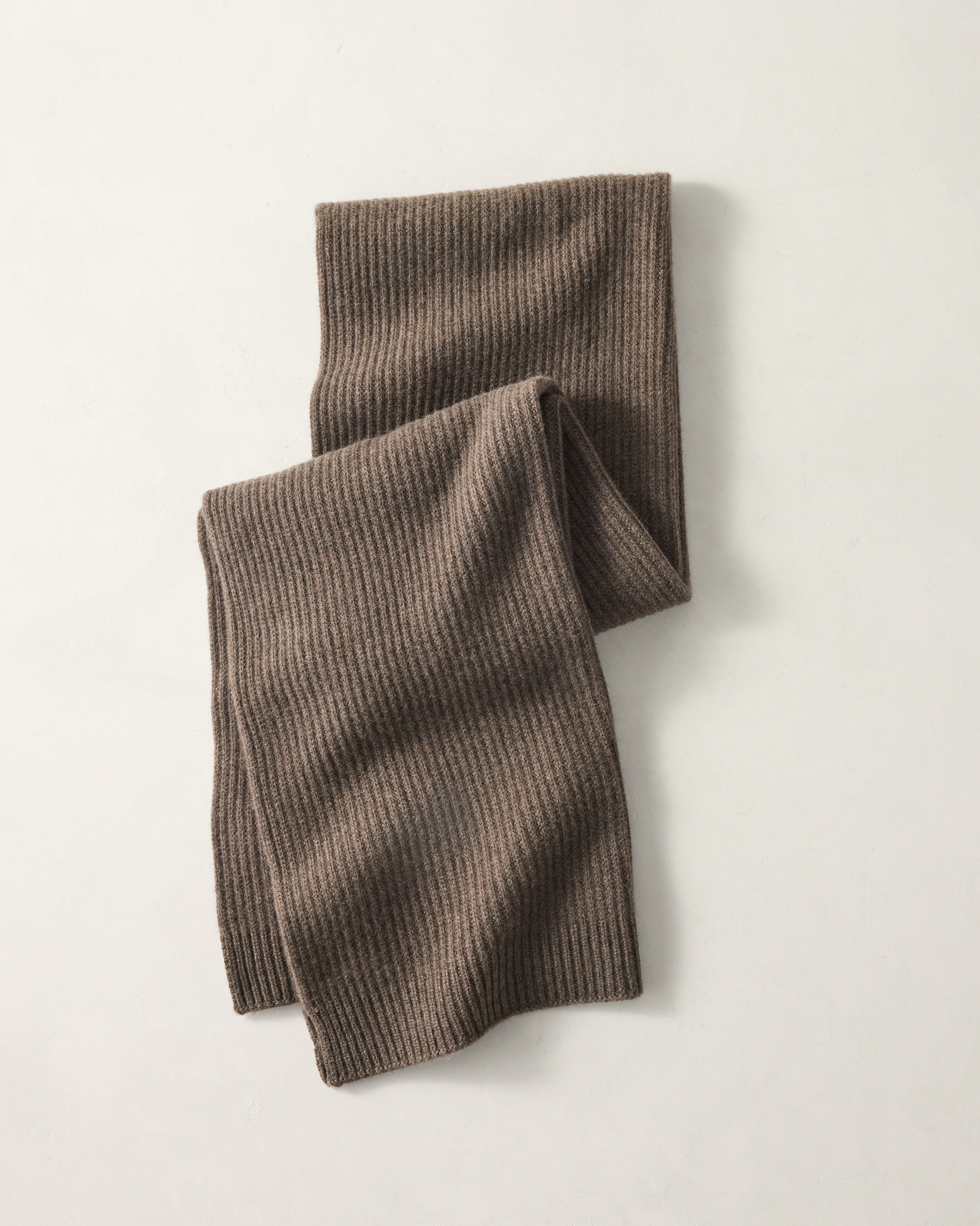 Cashmere Shaker Stitch Scarf