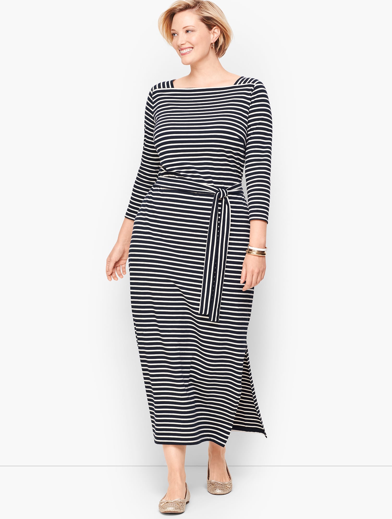 talbots jersey maxi dress Soft Drape Jersey Maxi Dress