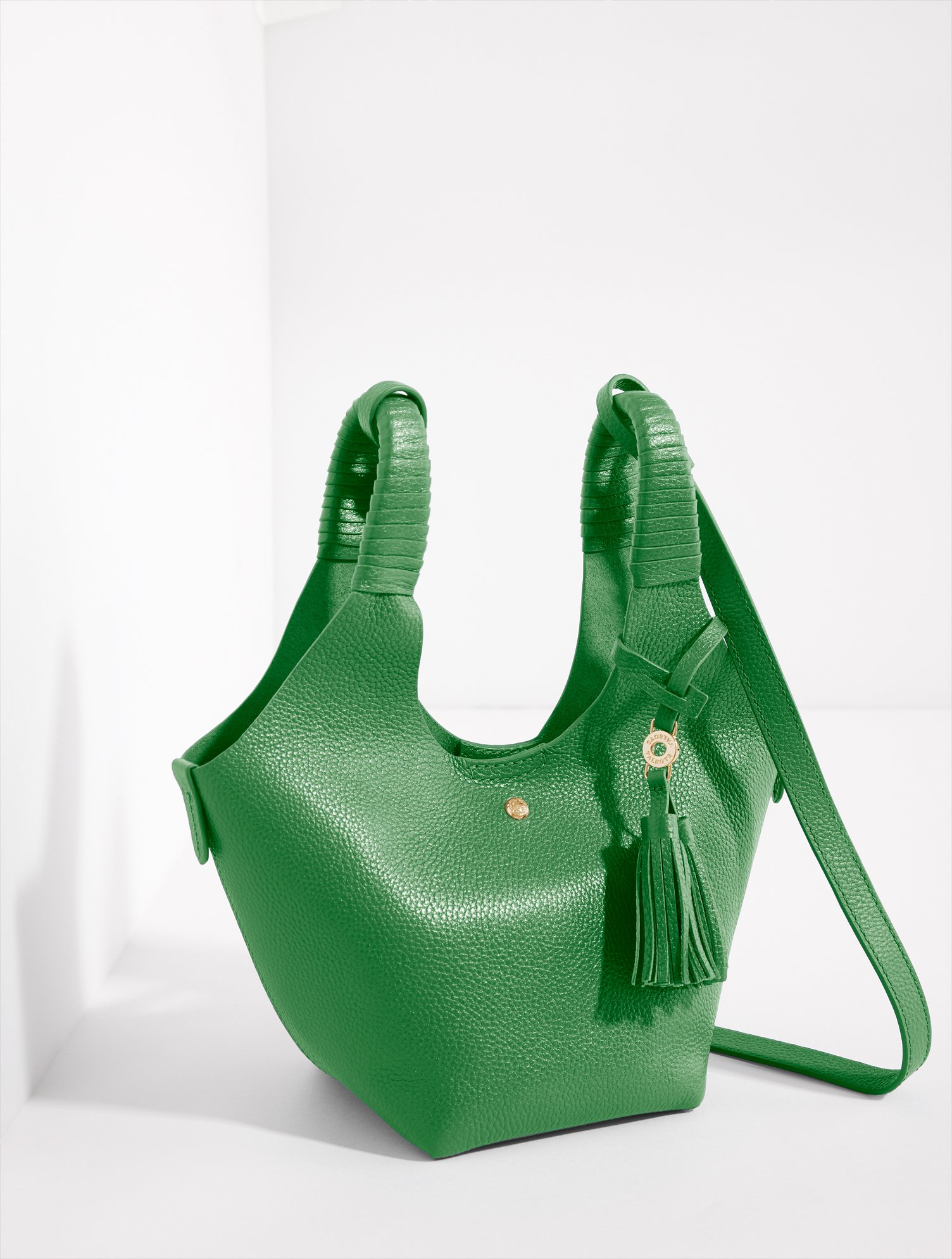 Pippa Pebble Leather Crossbody Bag