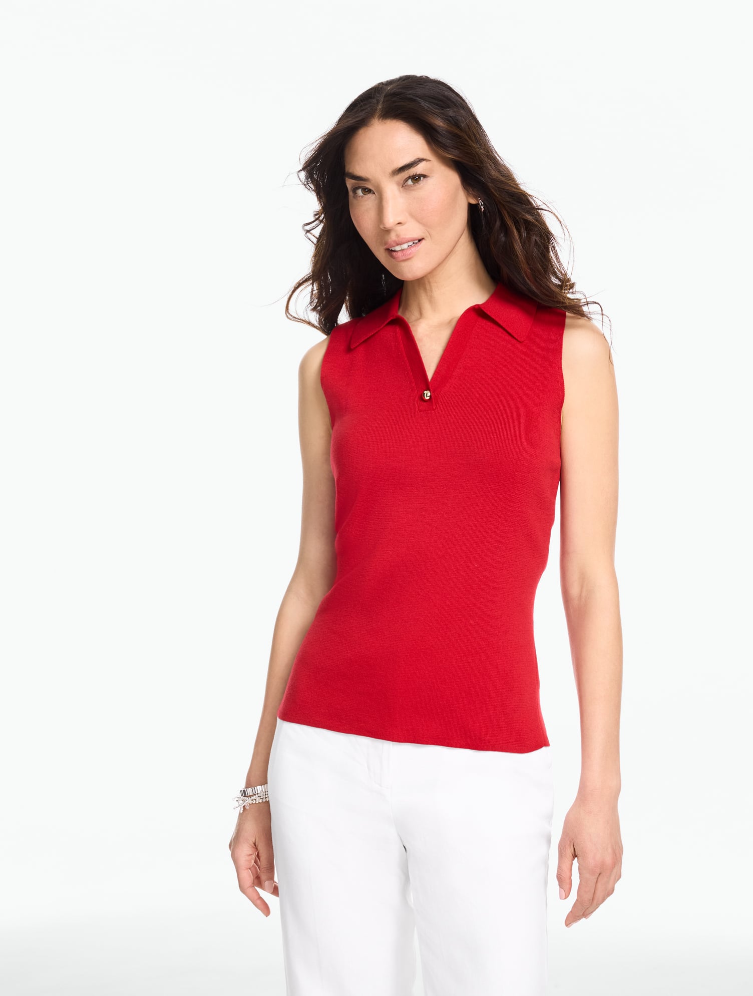 Sleeveless Polo | Talbots