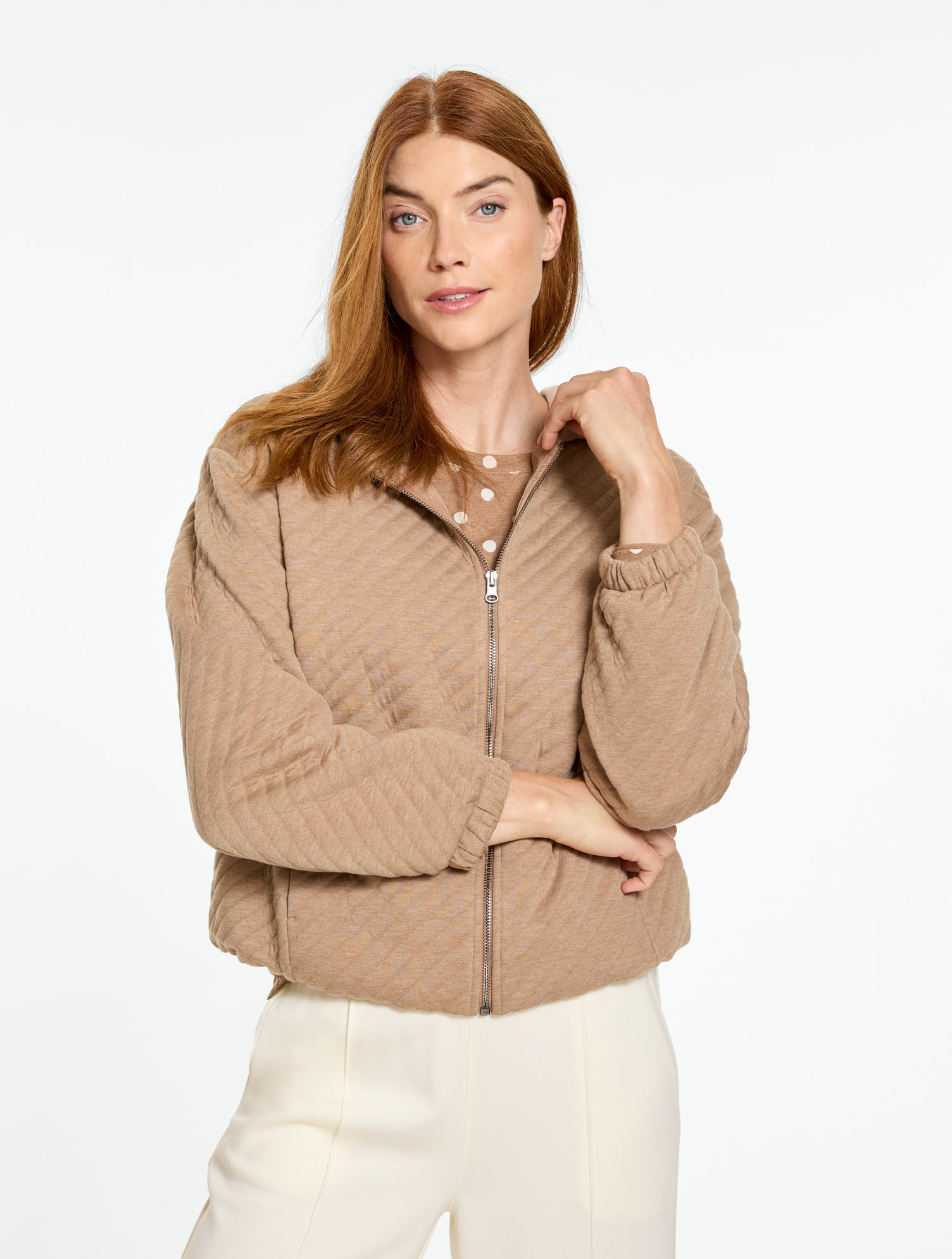 Jacquard Bubble Jacket